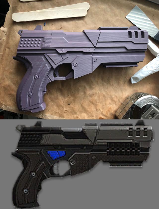 Planetside 2 NC-6 Mag-Shot Static Model 3d model