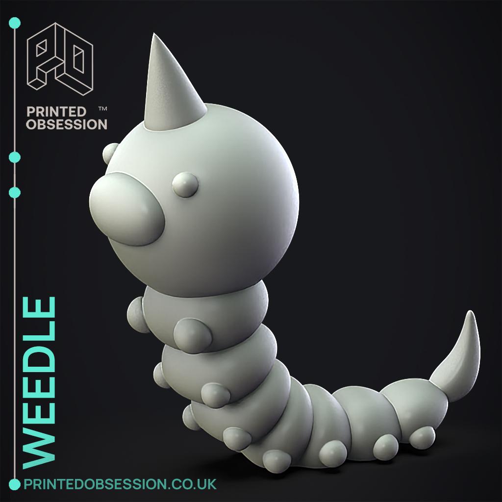 Weedle - Pokemon - Fan Art 3d model