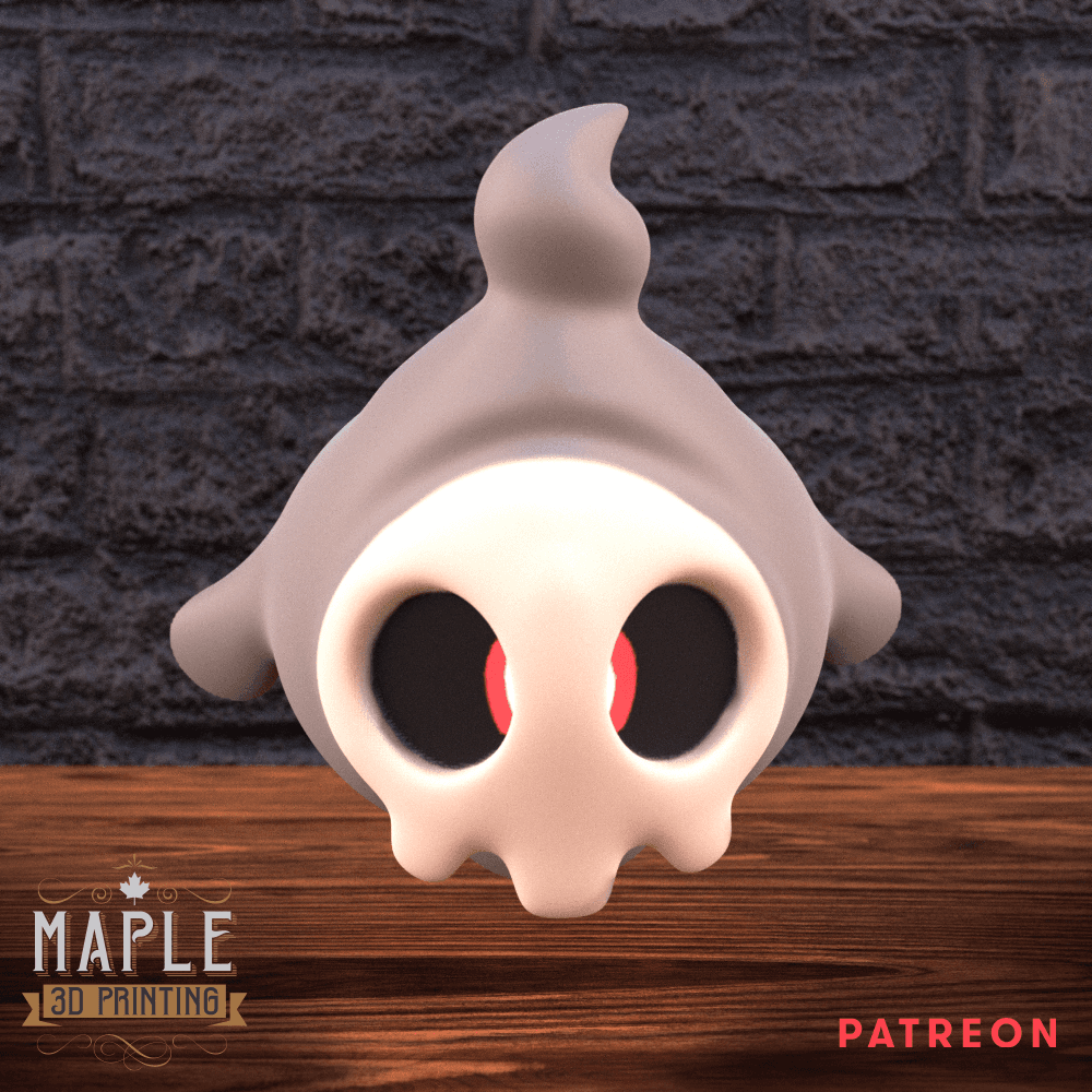 Wall Mounted Duskull 3d model