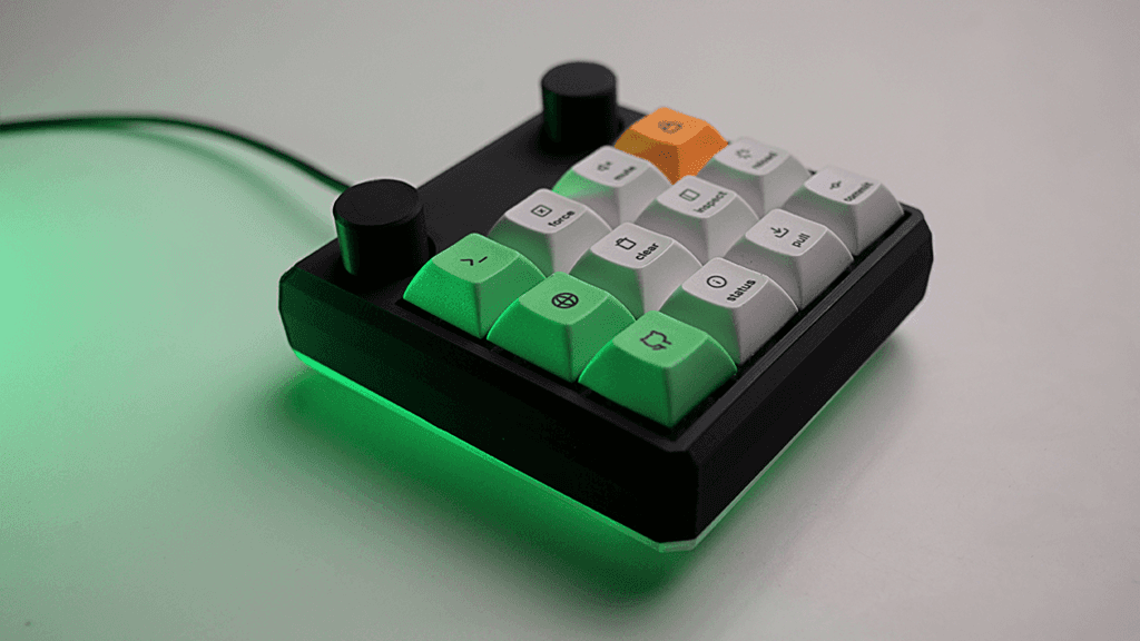 DIY Mechanical Macro Keypad ― Ocreeb 3d model