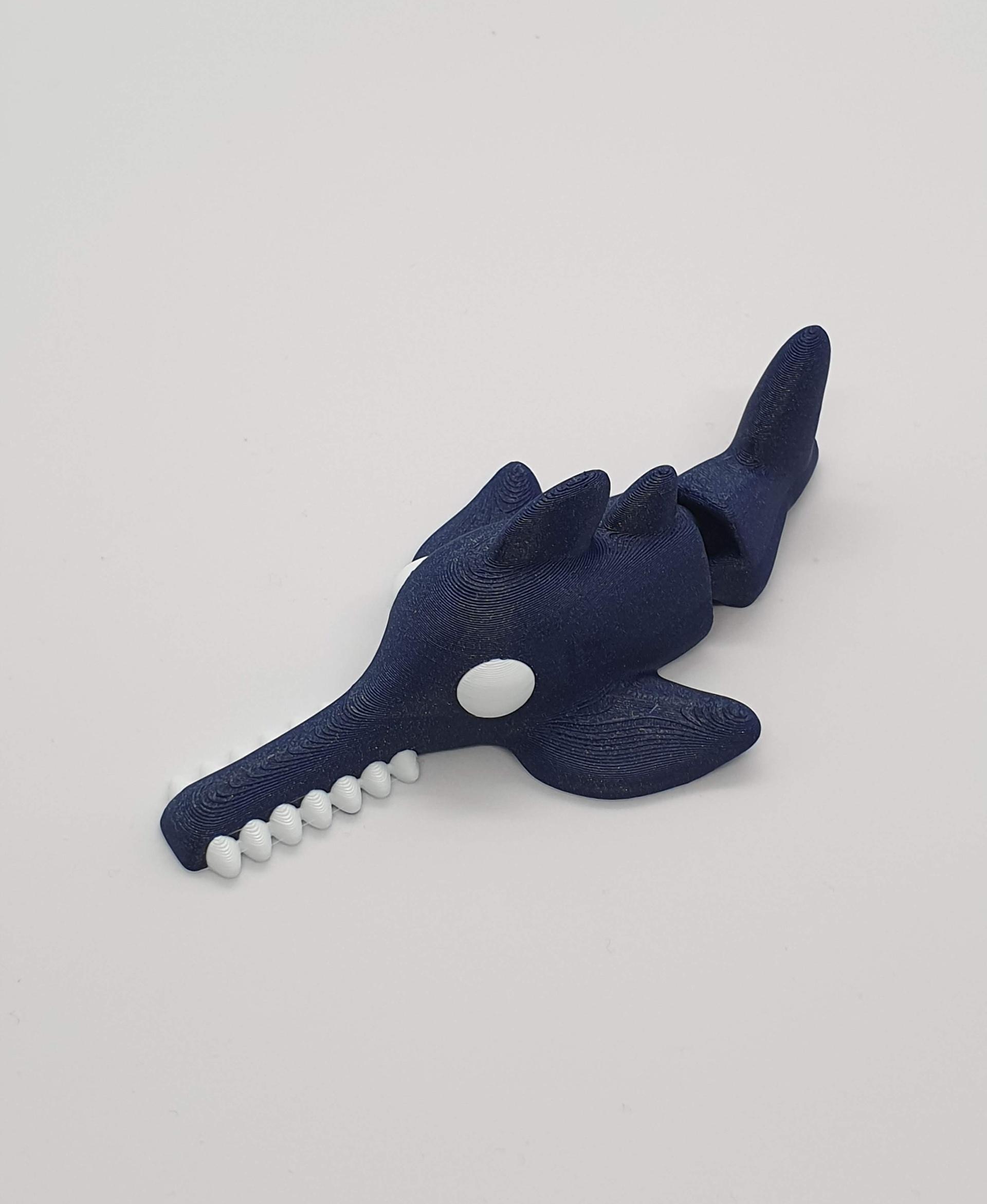 Cute Flexi Sawfish 3d model