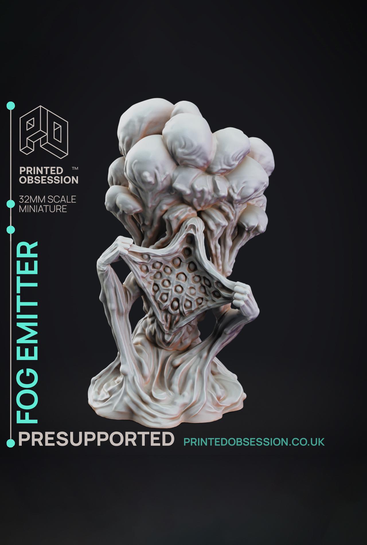 Fog Emmitter - The Mists of Change - PRESUPPORTED - Illustrated and Stats - 32mm scale			 3d model