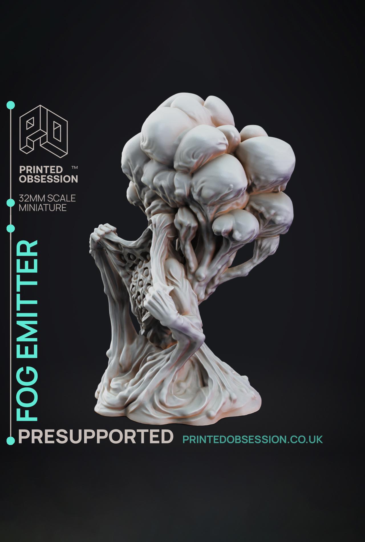 Fog Emmitter - The Mists of Change - PRESUPPORTED - Illustrated and Stats - 32mm scale			 3d model