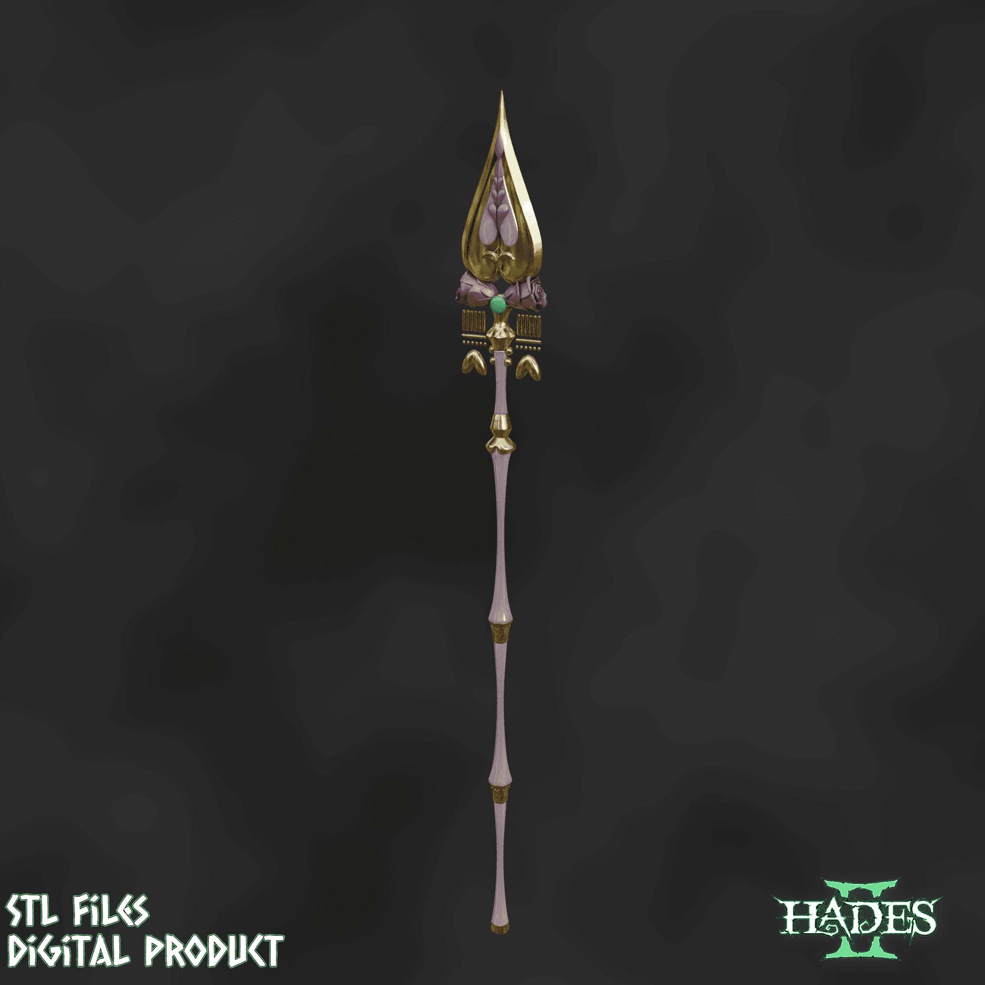 Olympian Goddess Aphrodite Spear Hades 2 3d model