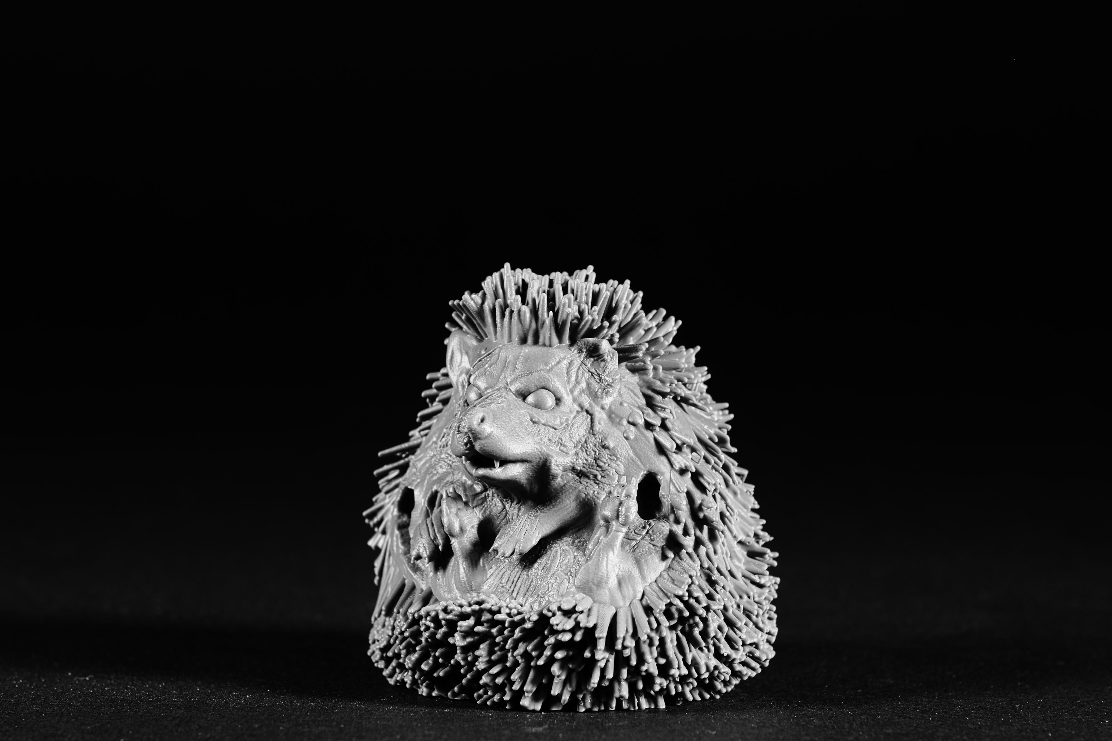 Zombie_Hedgehog (Pre Supported) 3d model