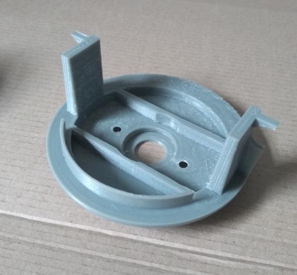 Oreck XL motor mount 3d model