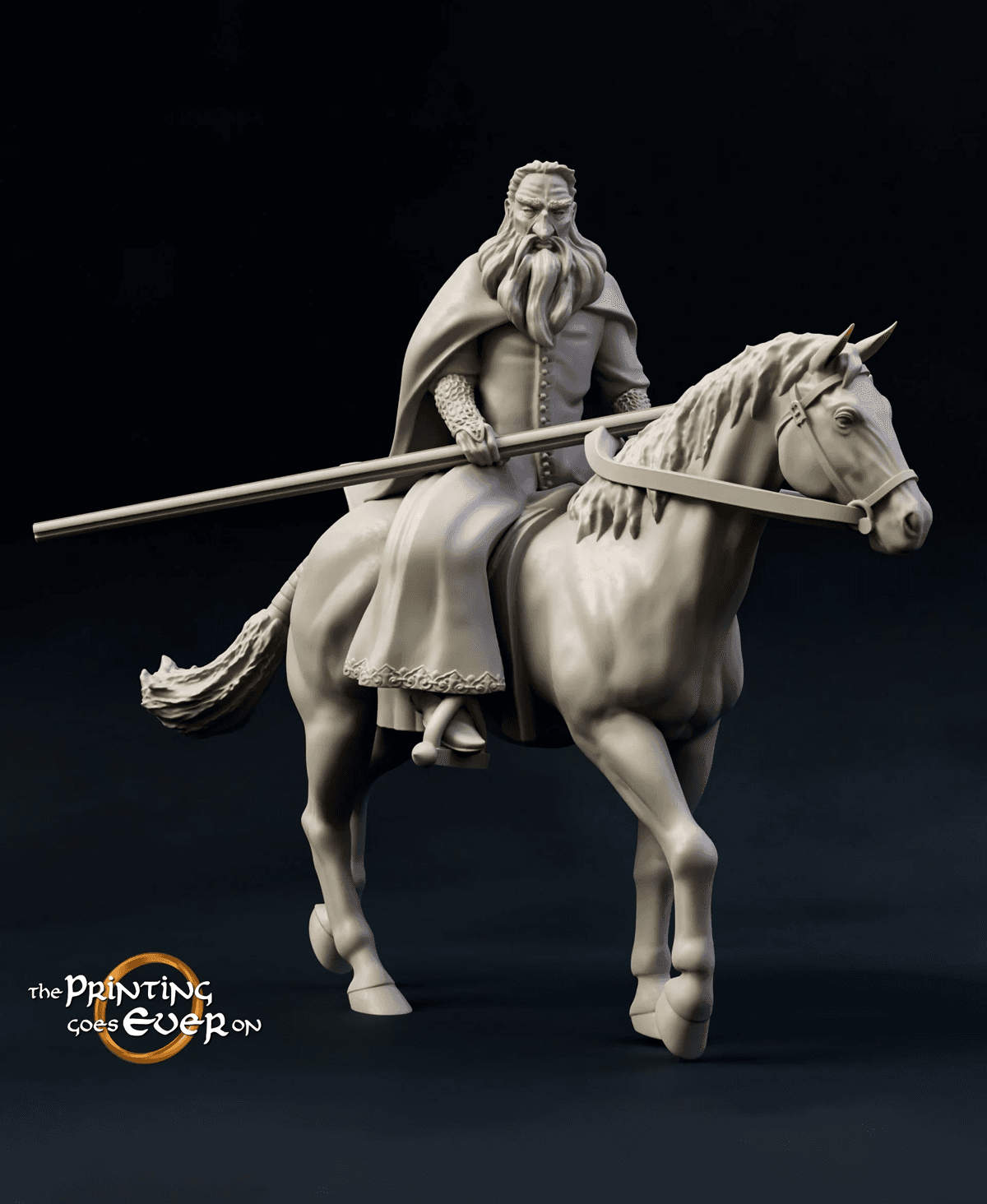 Saligastir - On Foot and Mounted 3d model