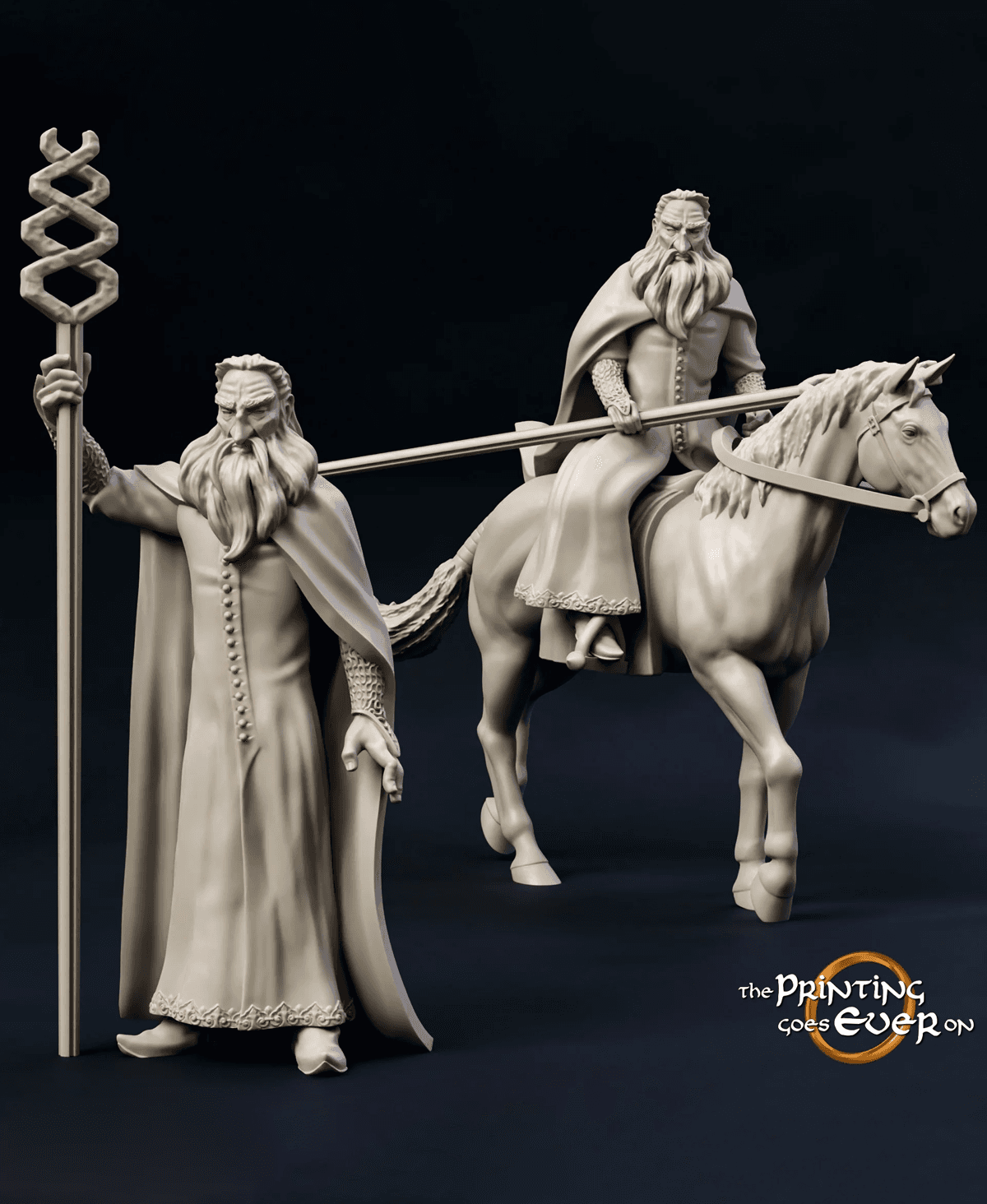 Saligastir - On Foot and Mounted 3d model