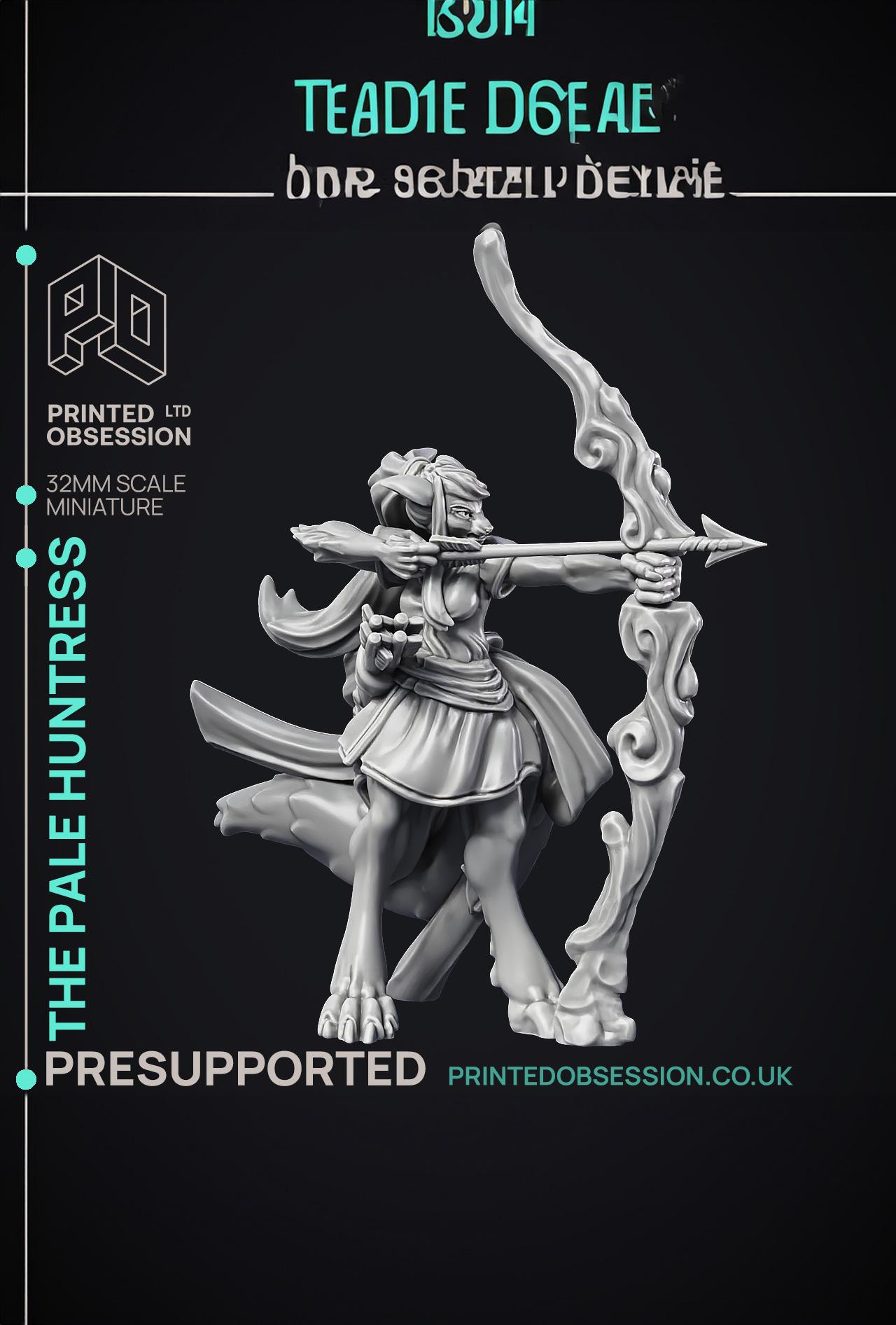 Pale Huntress archon - Celestial - PRESUPPORTED - Heaven Hath no Fury - 32 mm scale  3d model