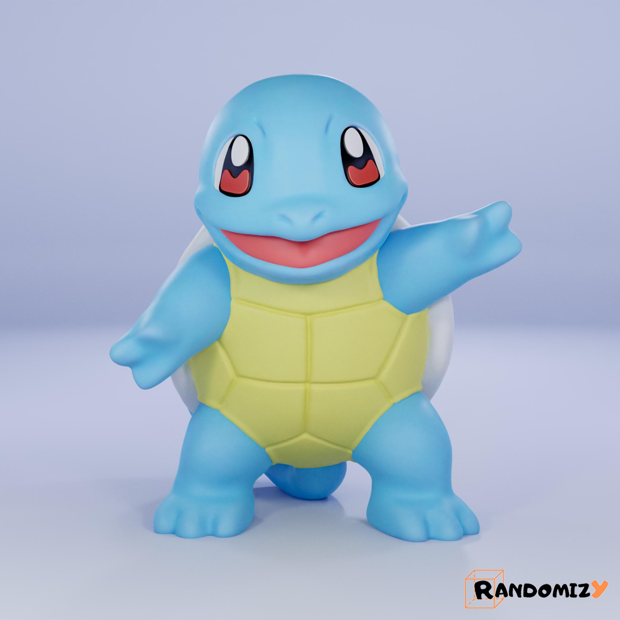 Squirtle (Fanart) 3d model