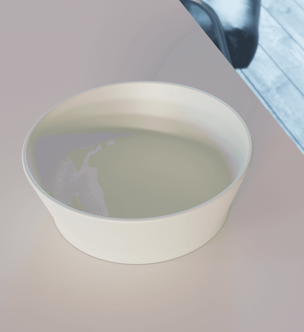 Simple small bowl 3d model