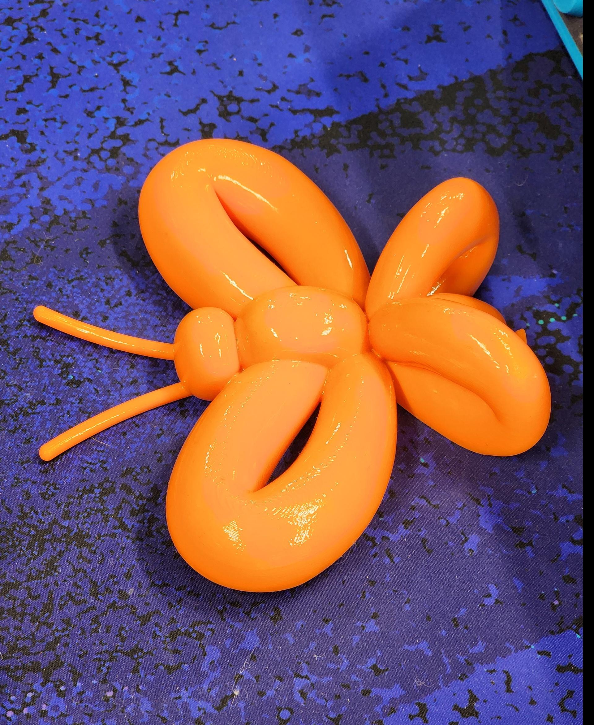 Balloon Butterfly - Printed with Polysmooth - 3d model