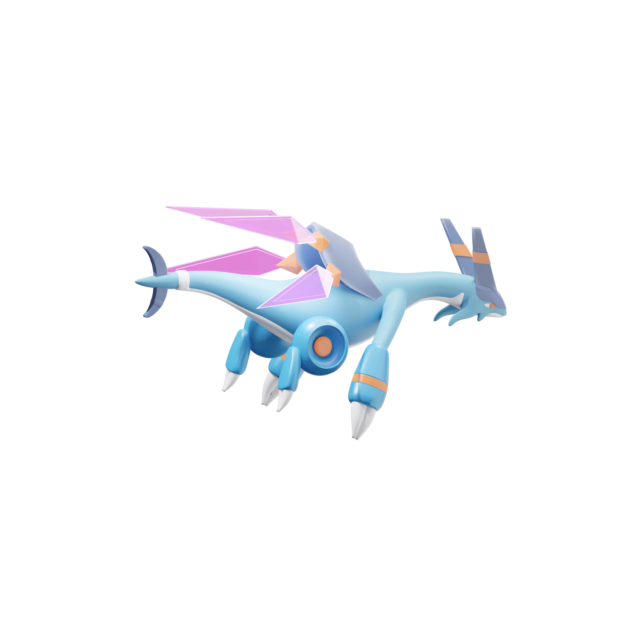 Pal World Jet Dragon 3d model