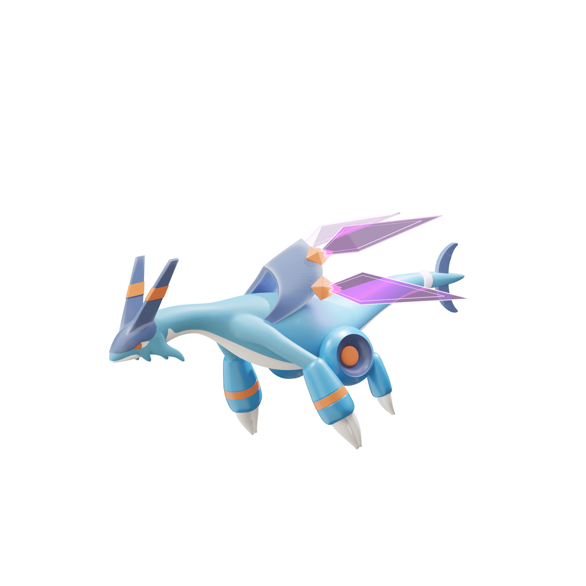 Pal World Jet Dragon 3d model