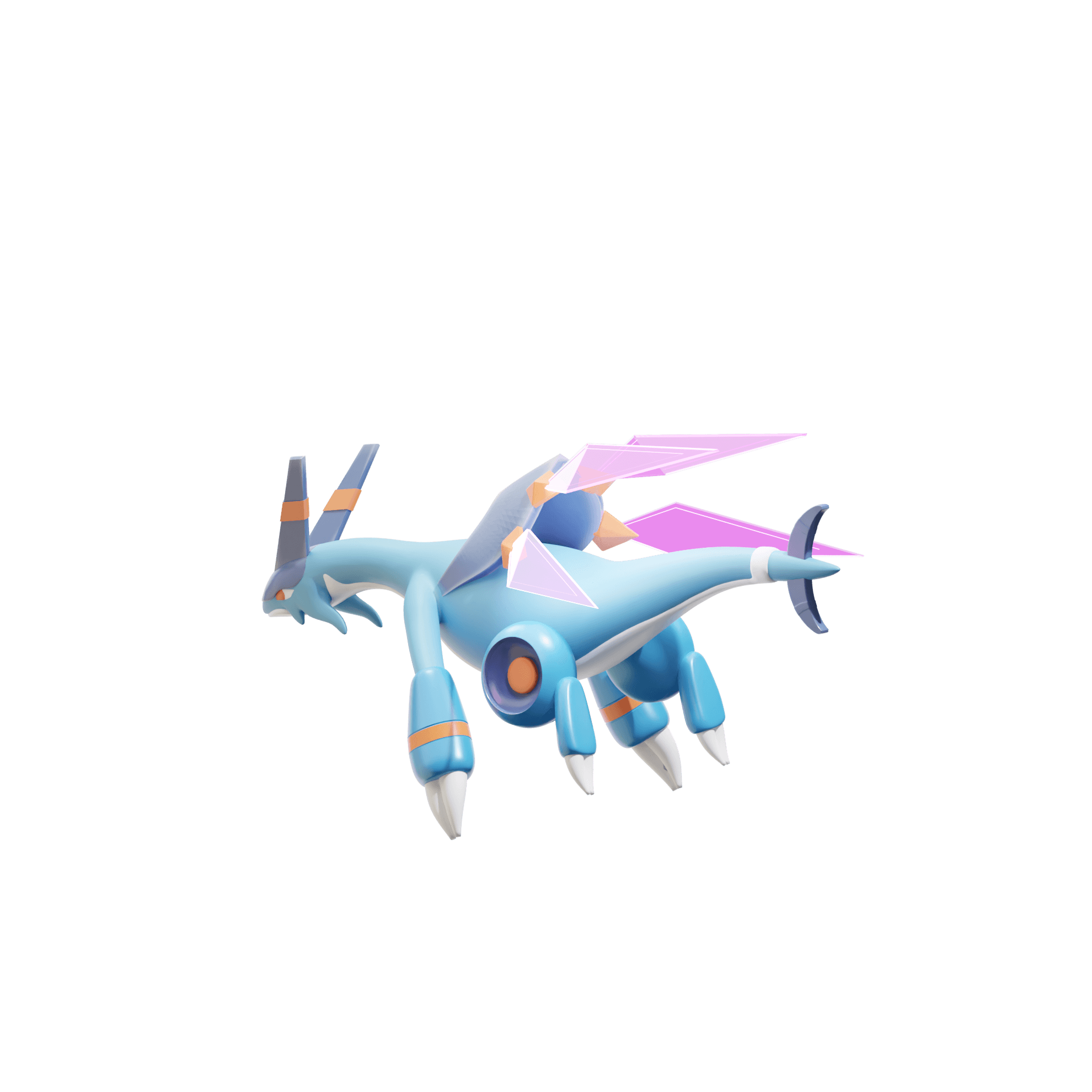 Pal World Jet Dragon 3d model