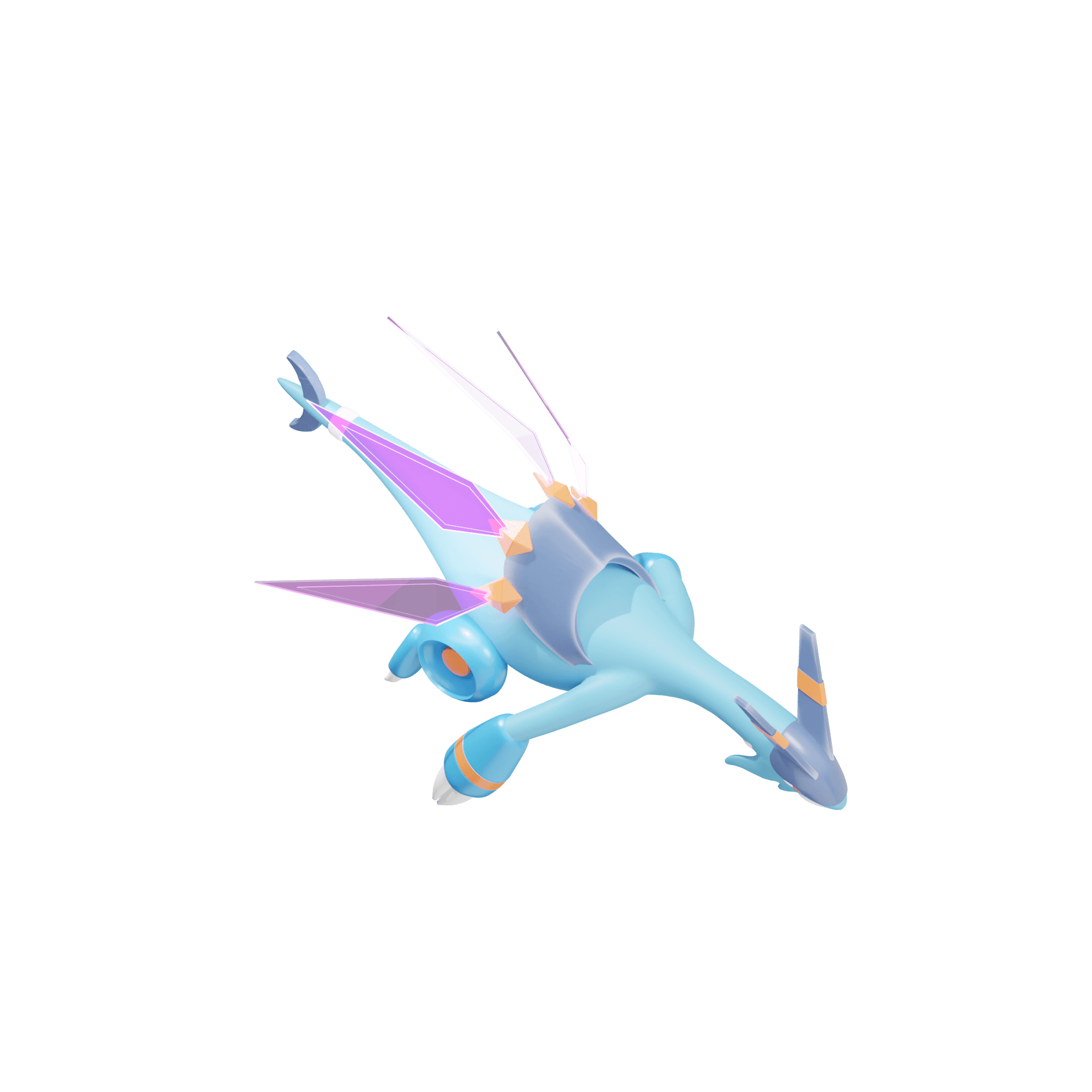 Pal World Jet Dragon 3d model