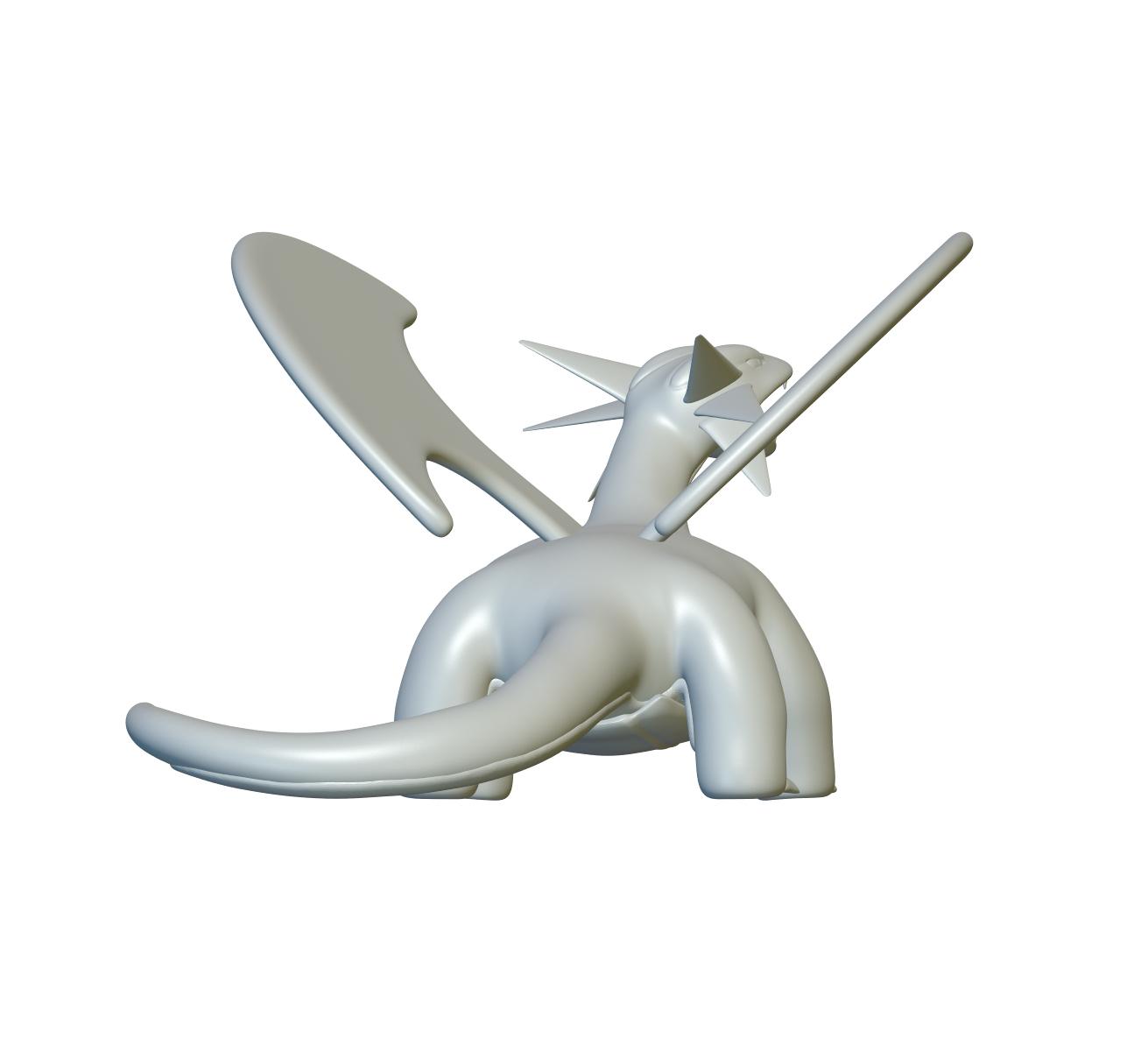 Pokemon Salamence #373 - Optimized for 3D Printing 3d model