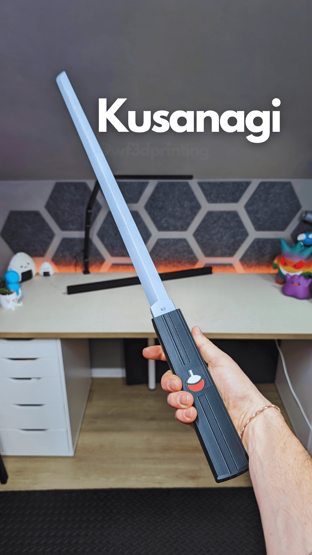 Sasuke Kusanagi Sword from Naruto 3d model