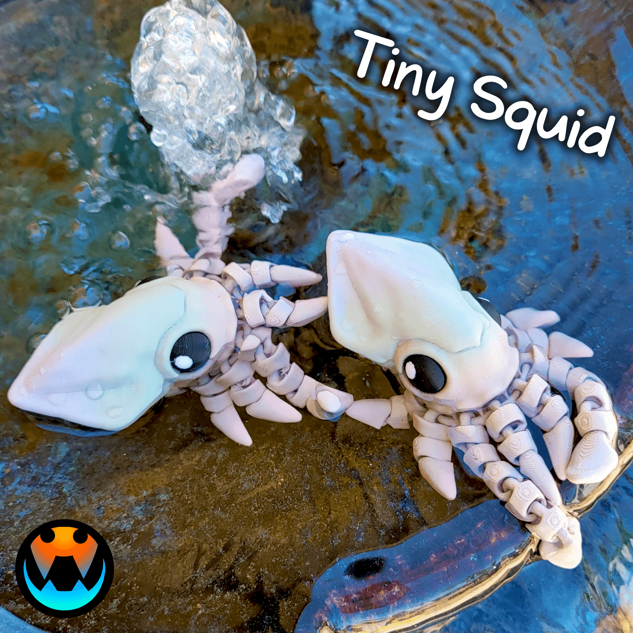 Tiny Squid 3d model