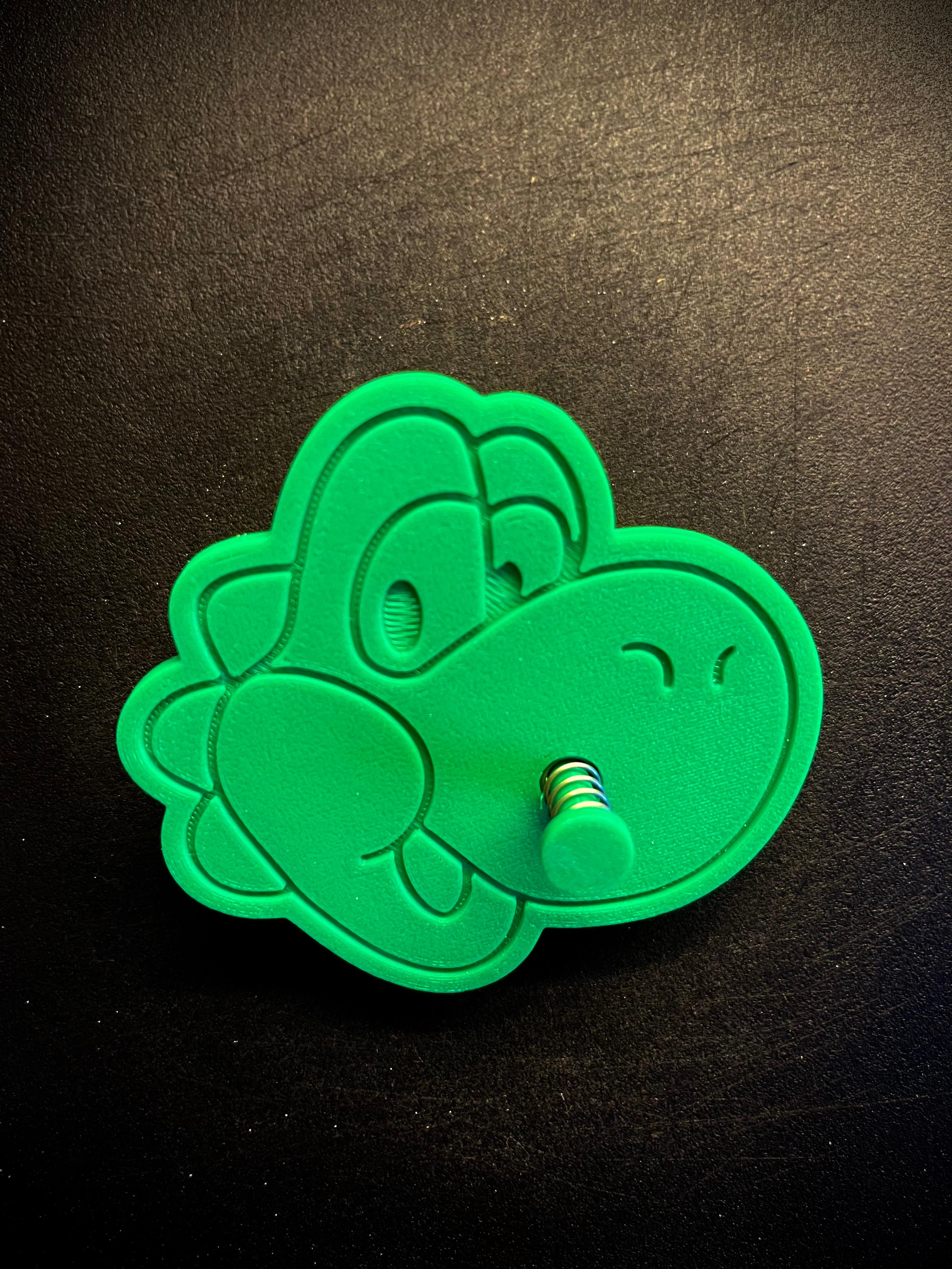 Super Mario Yoshi - cookie cutter 3d model