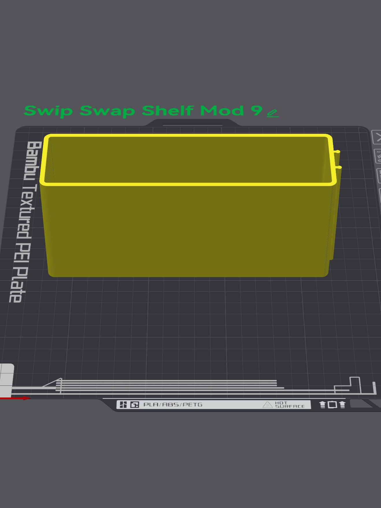 Swip Swap Shelf Mod 9 3d model