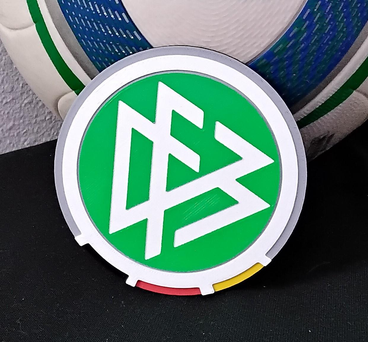 Germany national football team coaster or plaque 3d model