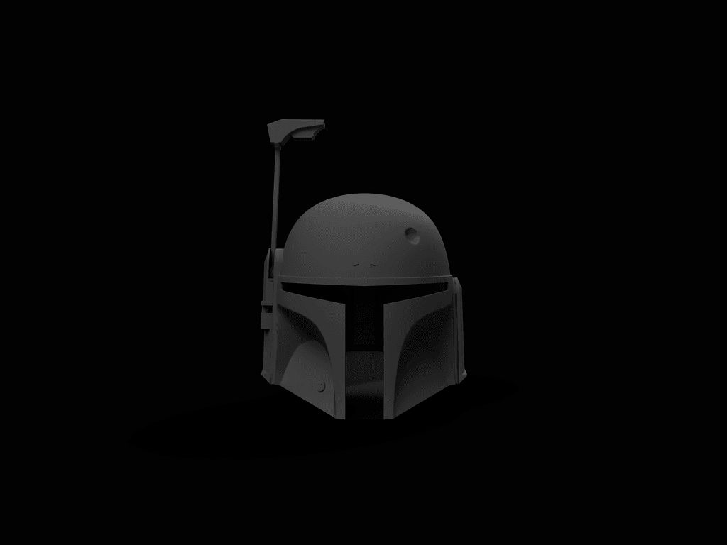 Boba Fett PostSarlacc / Boba Fresh / Boba Re armoured Helmet 3d model