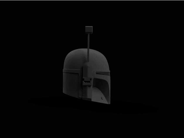 Boba Fett PostSarlacc / Boba Fresh / Boba Re armoured Helmet 3d model