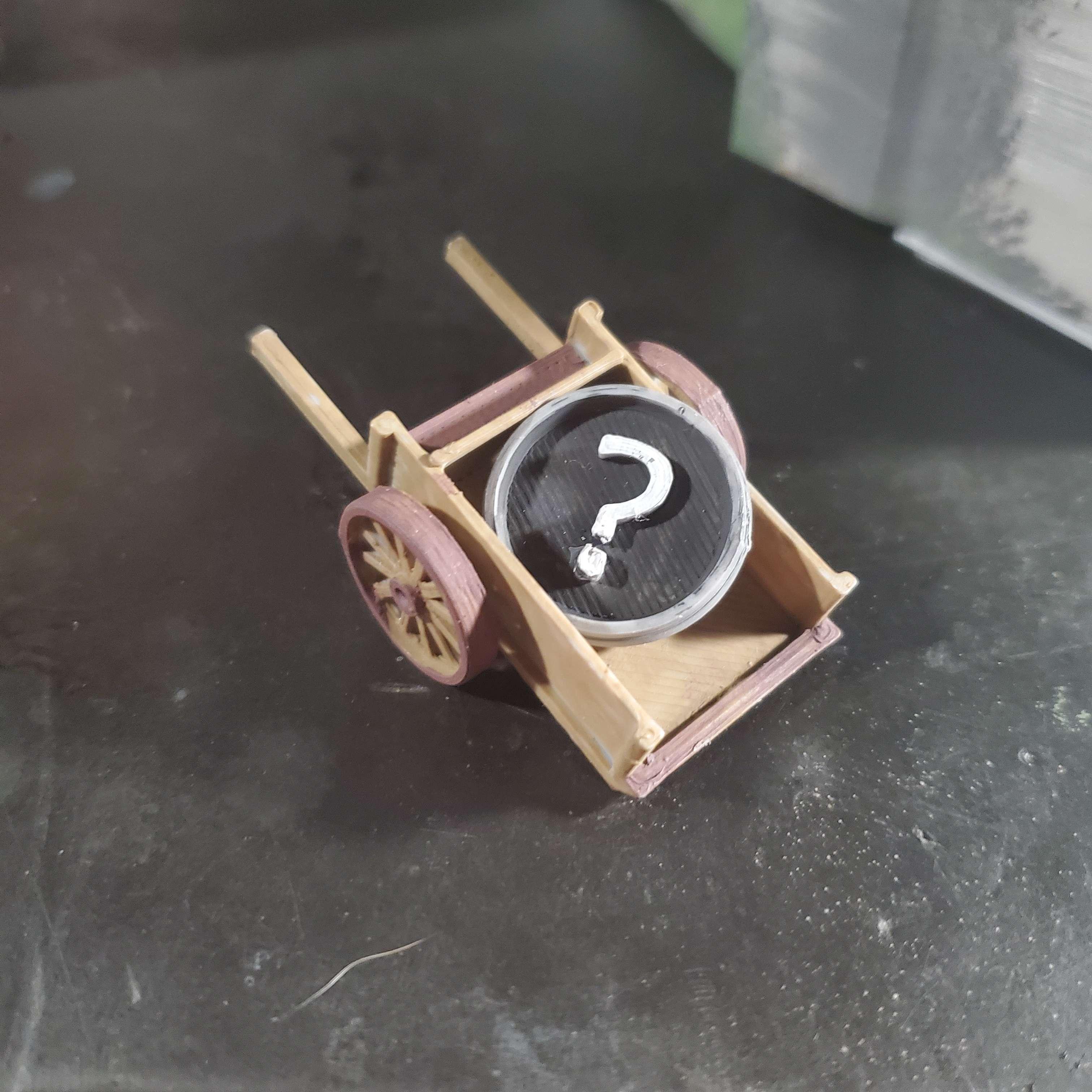 Simple Cart for Tabletop Gaming 3d model