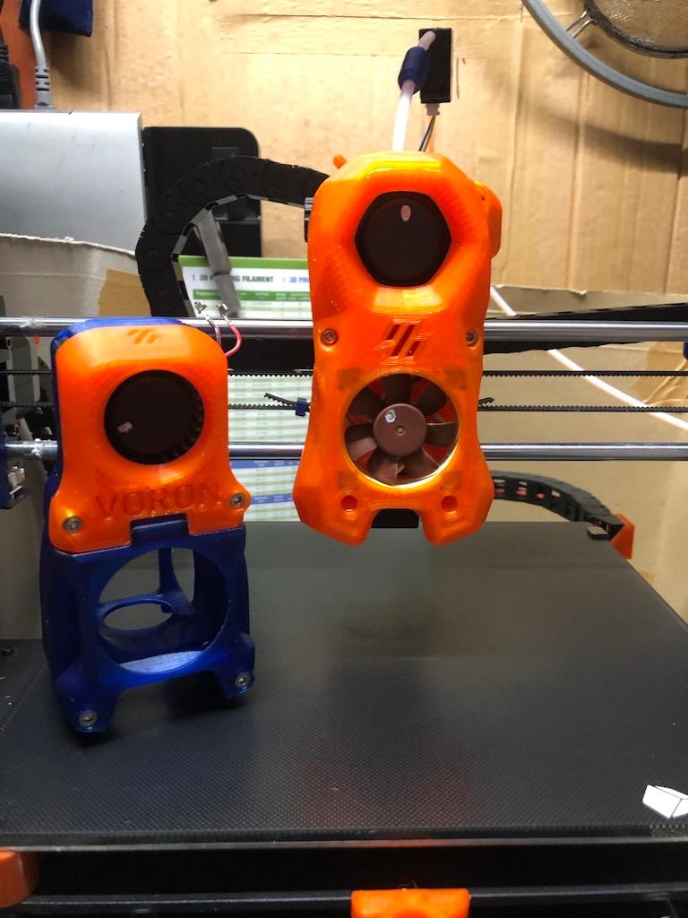 Anycubic Mega Series, VORON afterburner mods 3d model