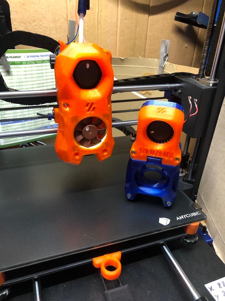 Anycubic Mega Series, VORON afterburner mods 3d model