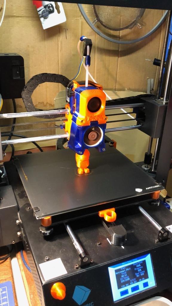 Anycubic Mega Series, VORON afterburner mods 3d model