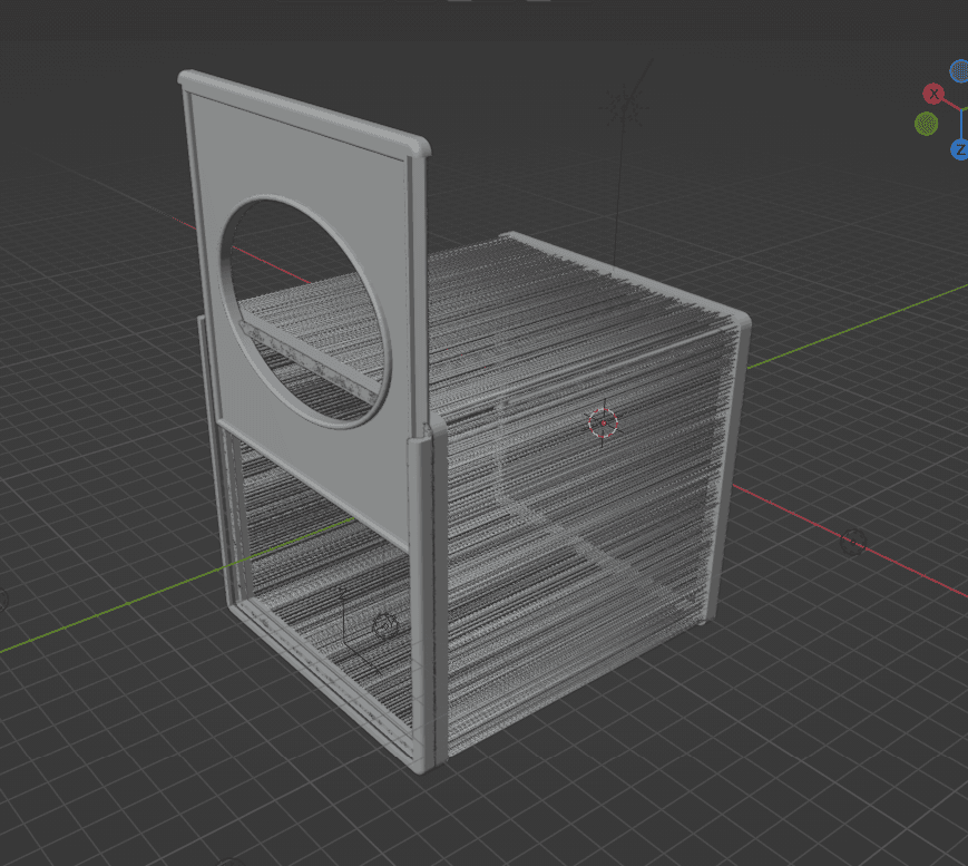 Hairify- tissue box 3d model