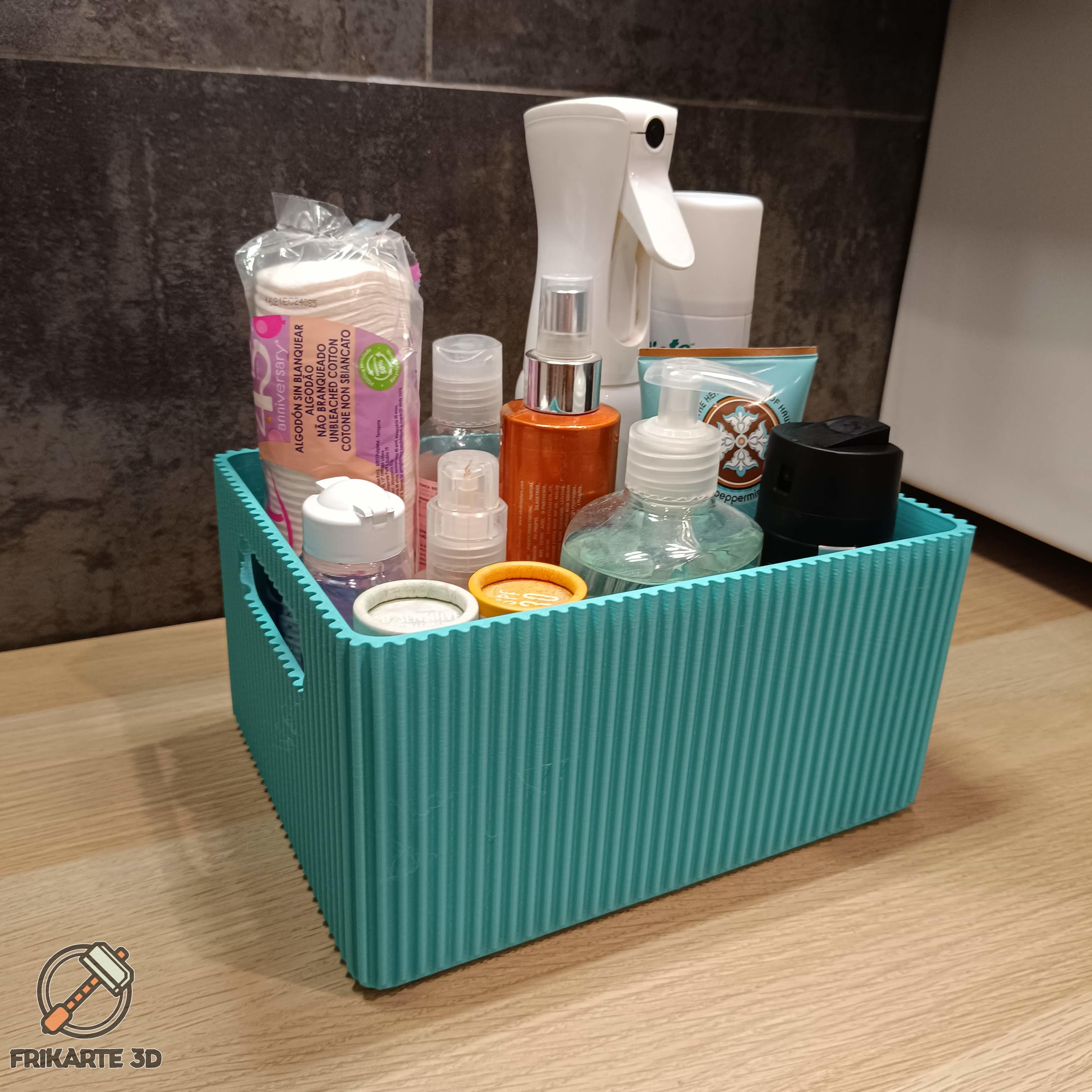 AquaCurve Bathroom Organizer 3d model