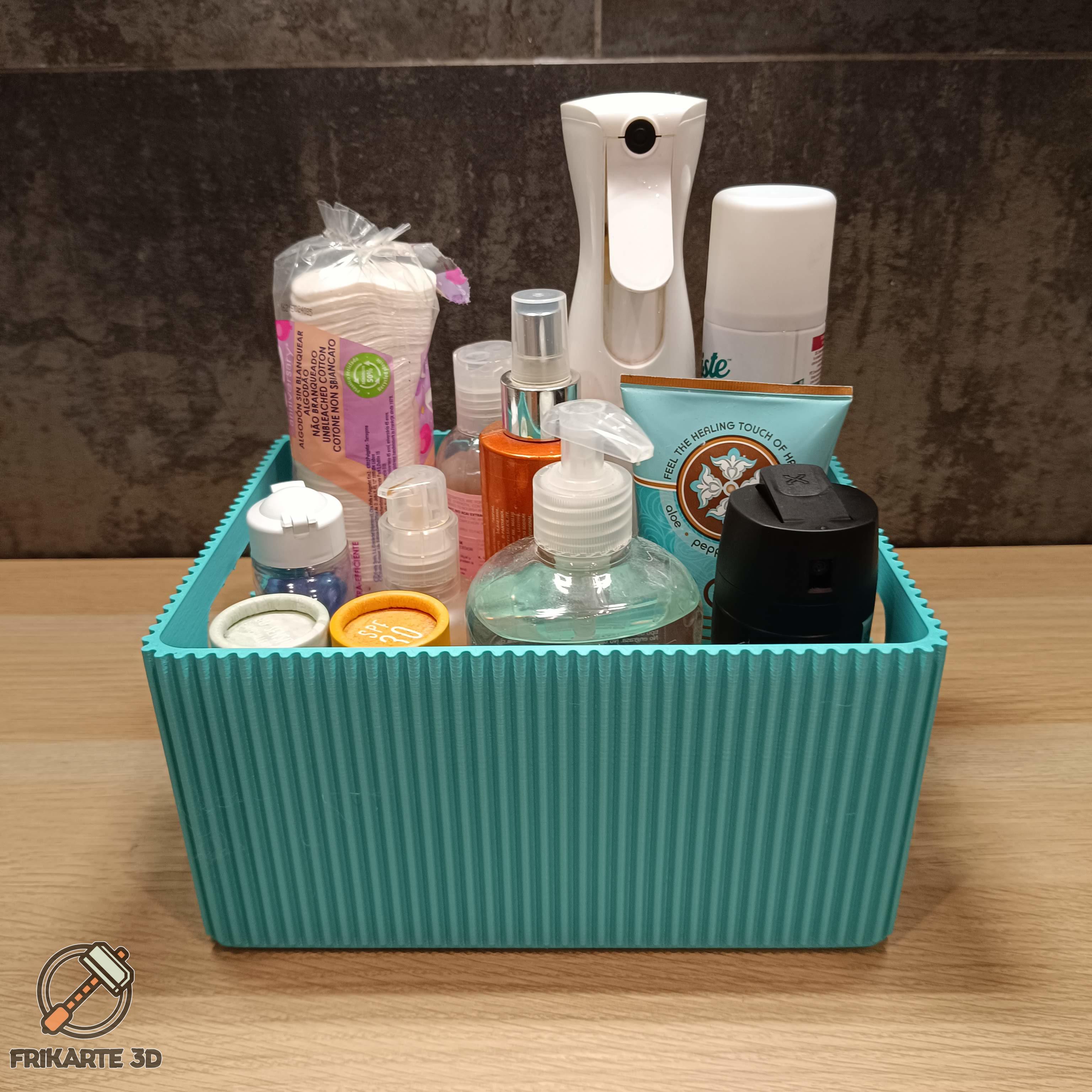 AquaCurve Bathroom Organizer 3d model