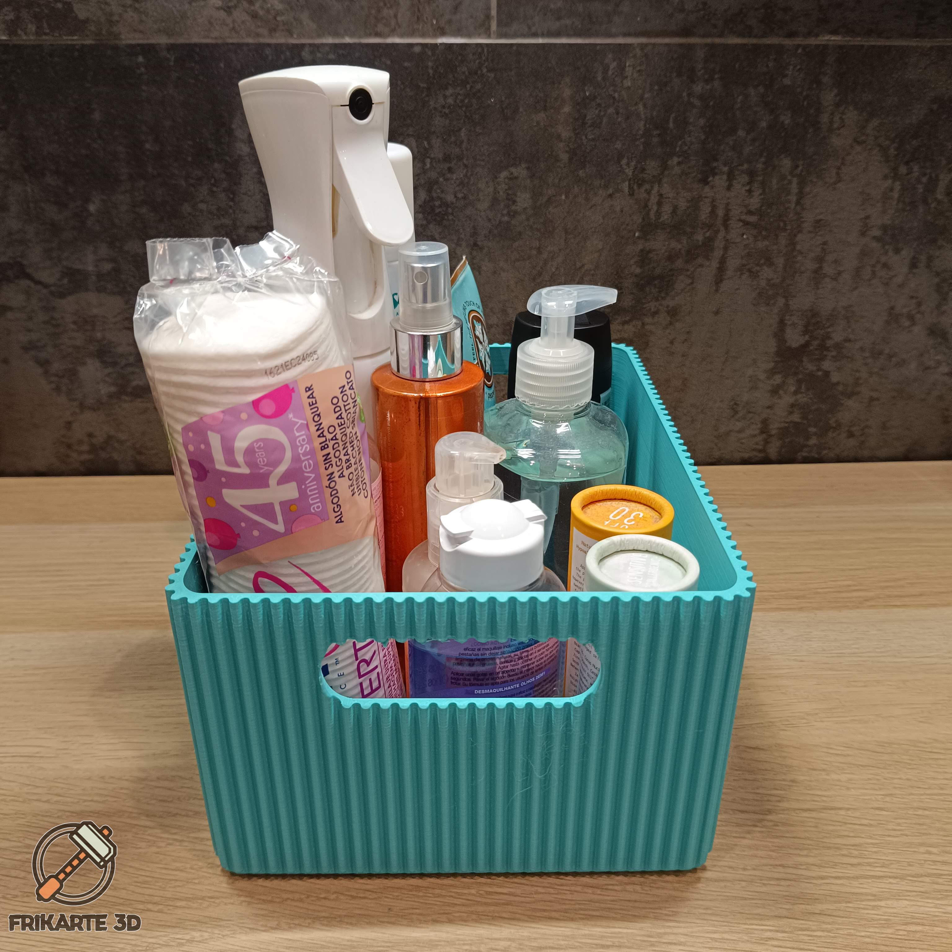 AquaCurve Bathroom Organizer 3d model