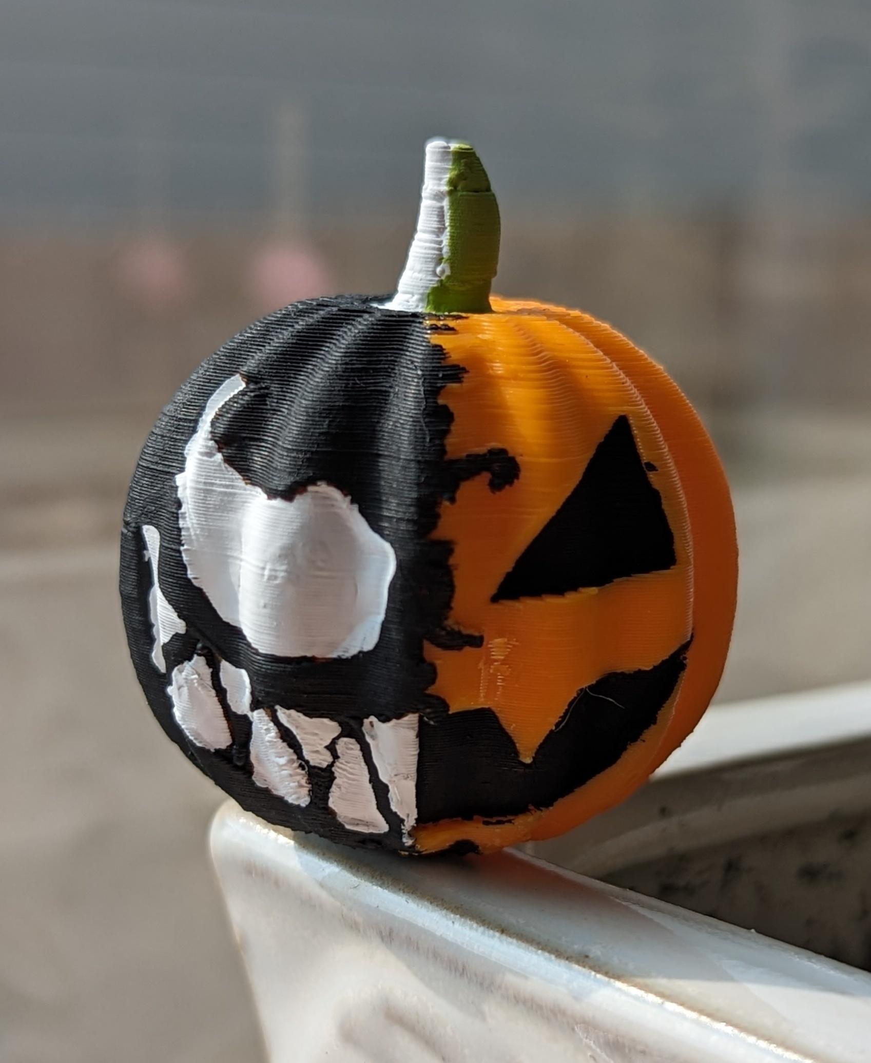 venomized pumpkin  3d model