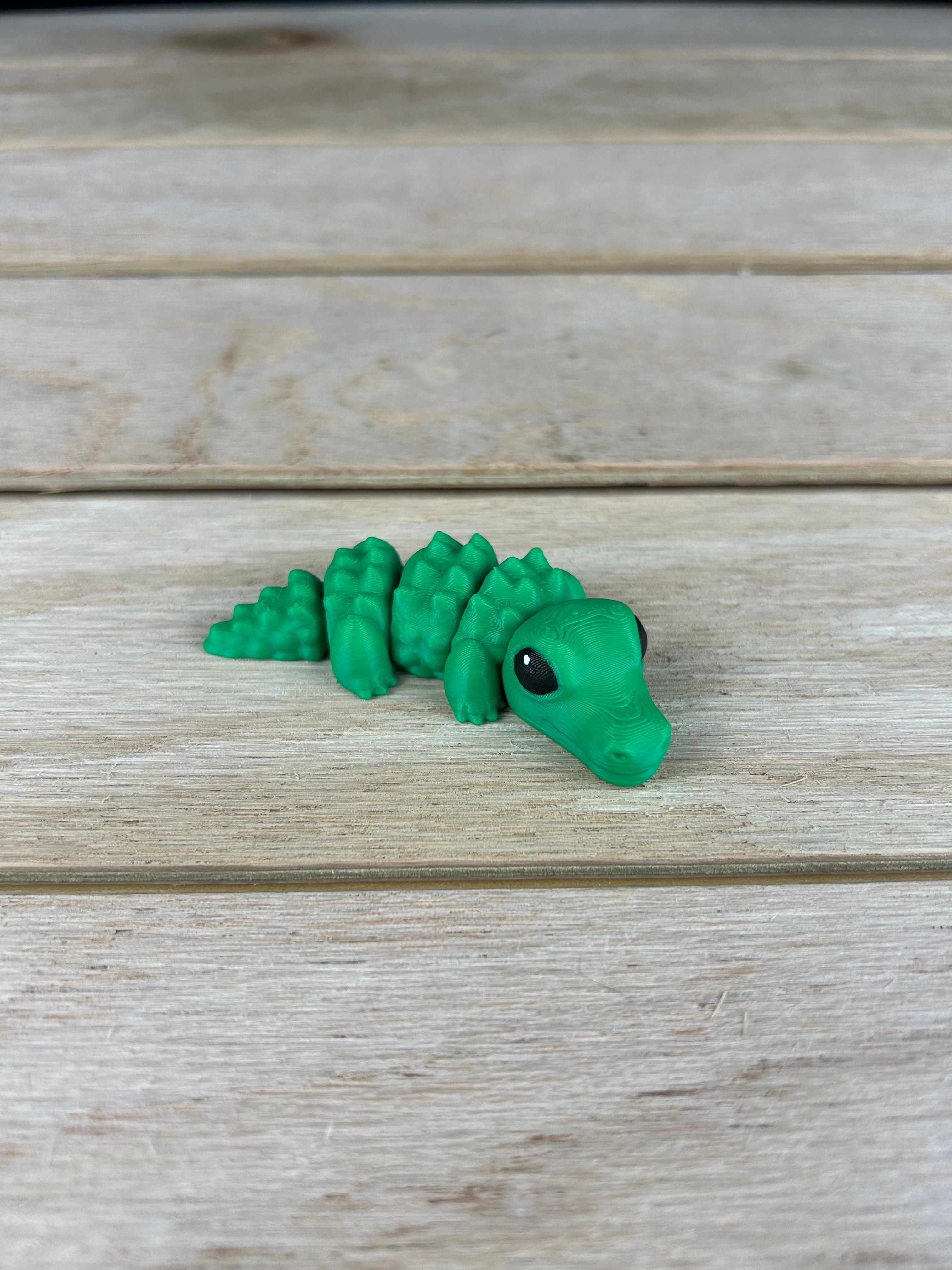 Gator Fidget 3d model