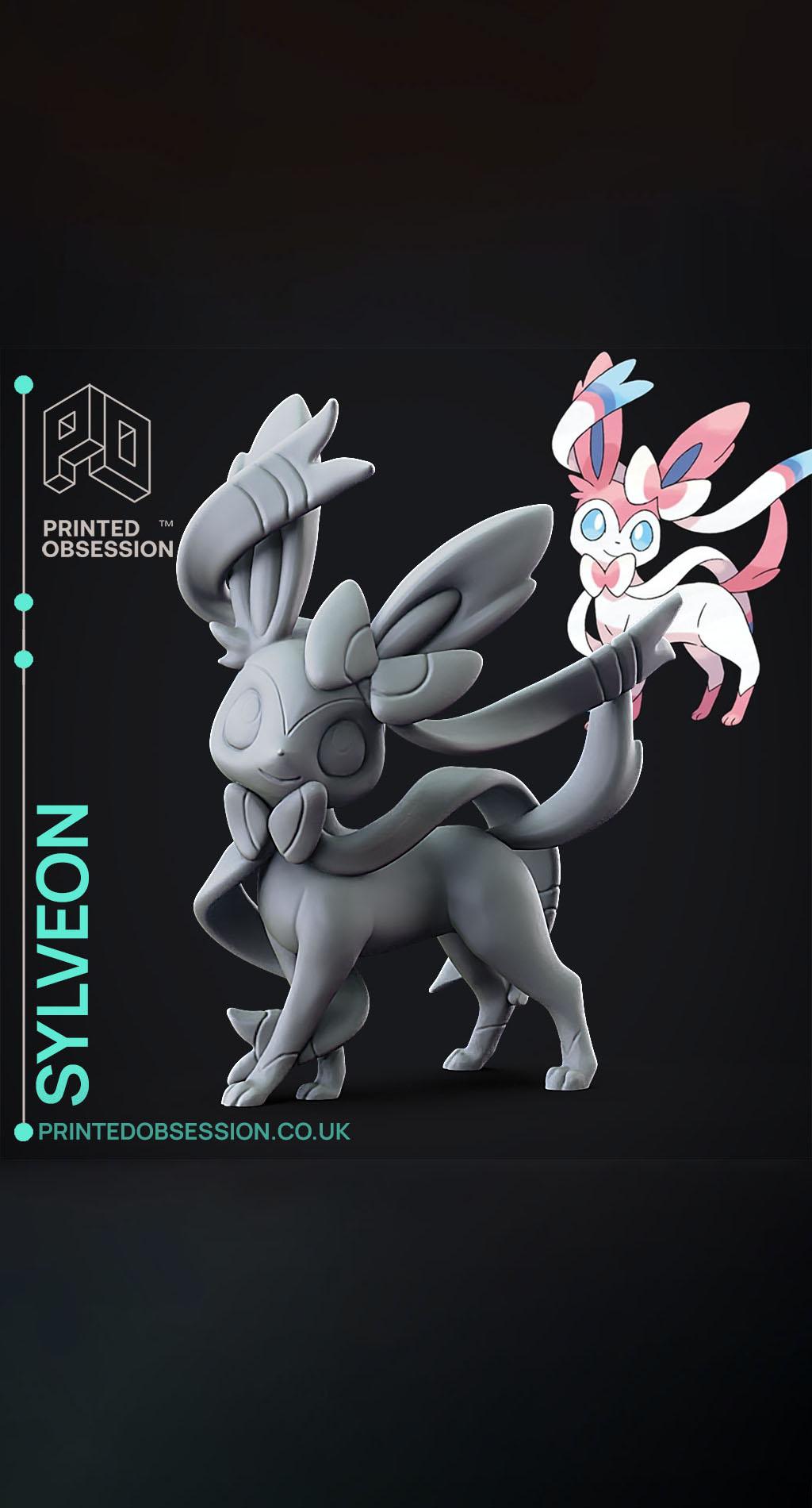 Sylveon - Pokemon - Fan Art 3d model