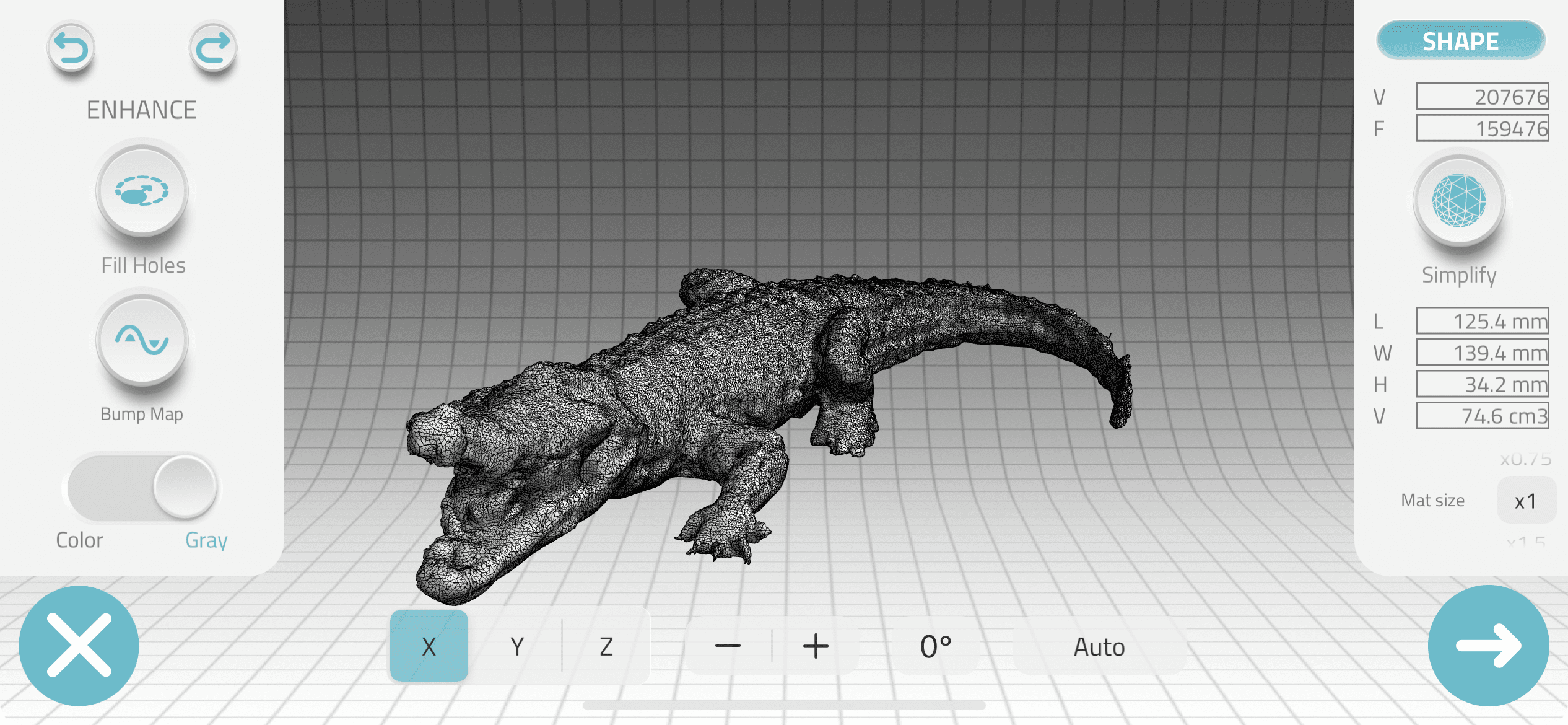 Alligator 3d model