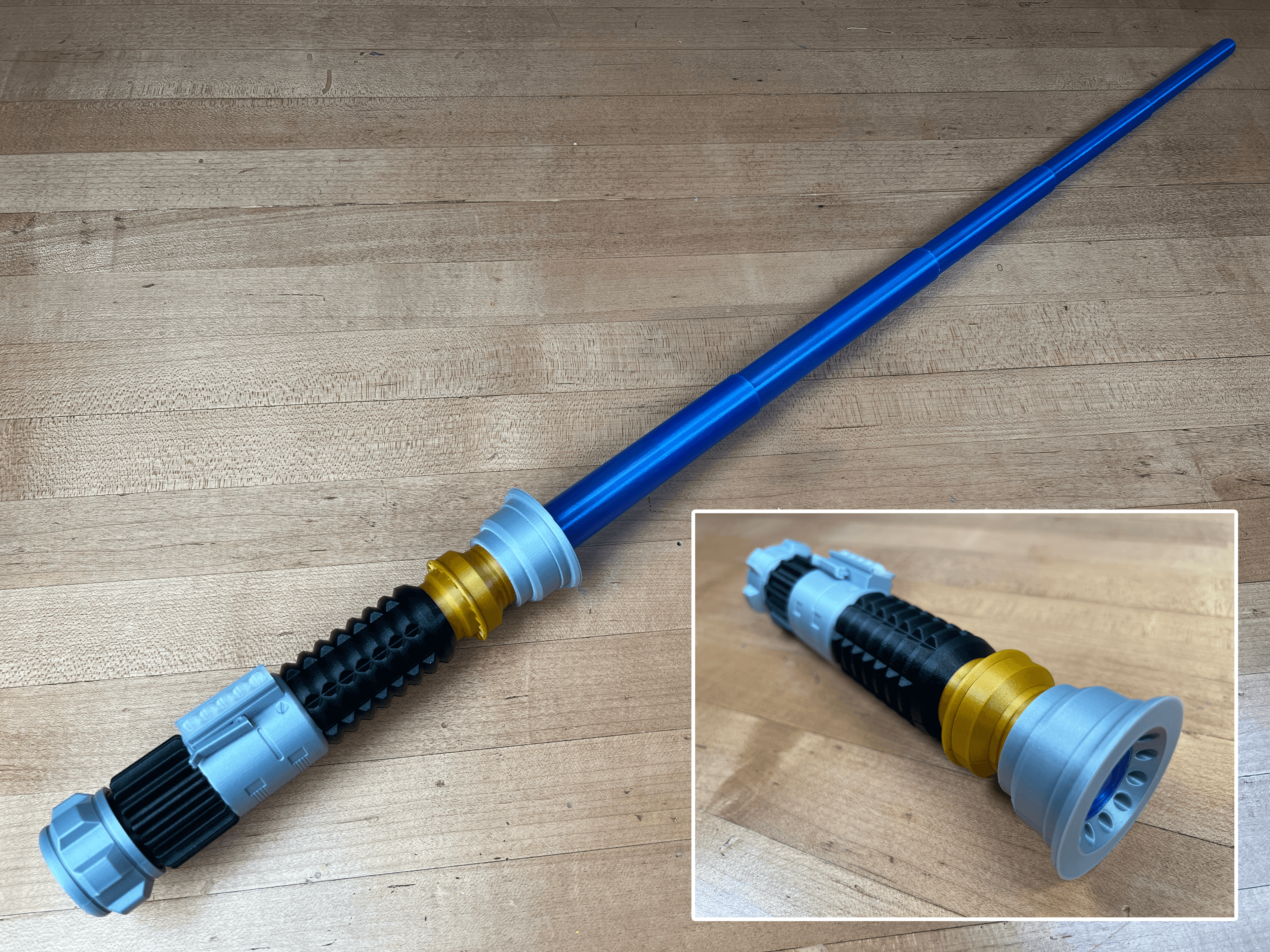 ObiWan’s Third Collapsing Lightsaber 3d model