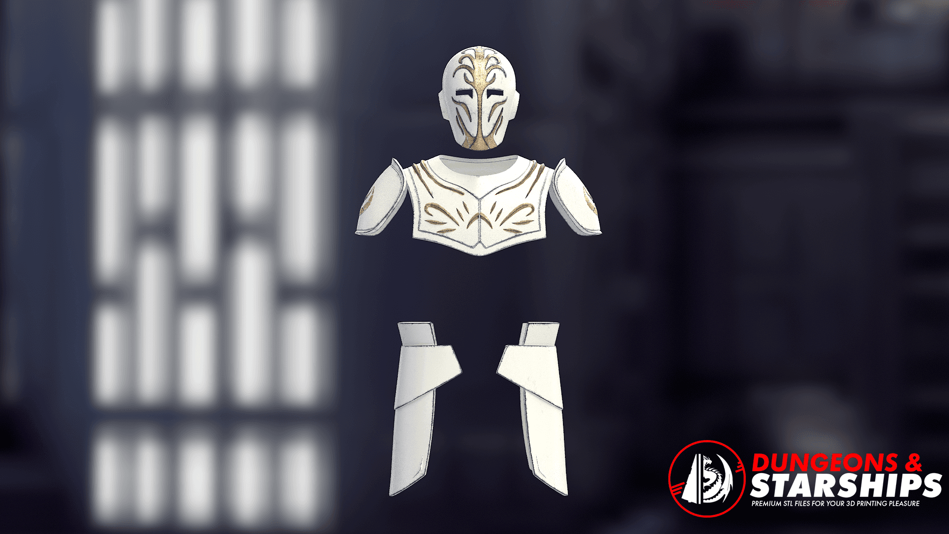 Jedi Temple Guard Armour - Star Wars  3d model