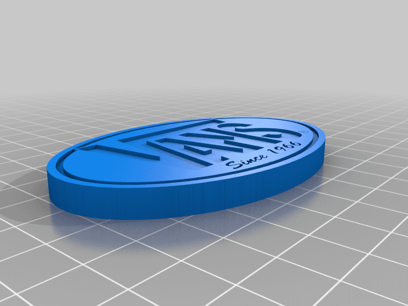 Vans logo 3d model