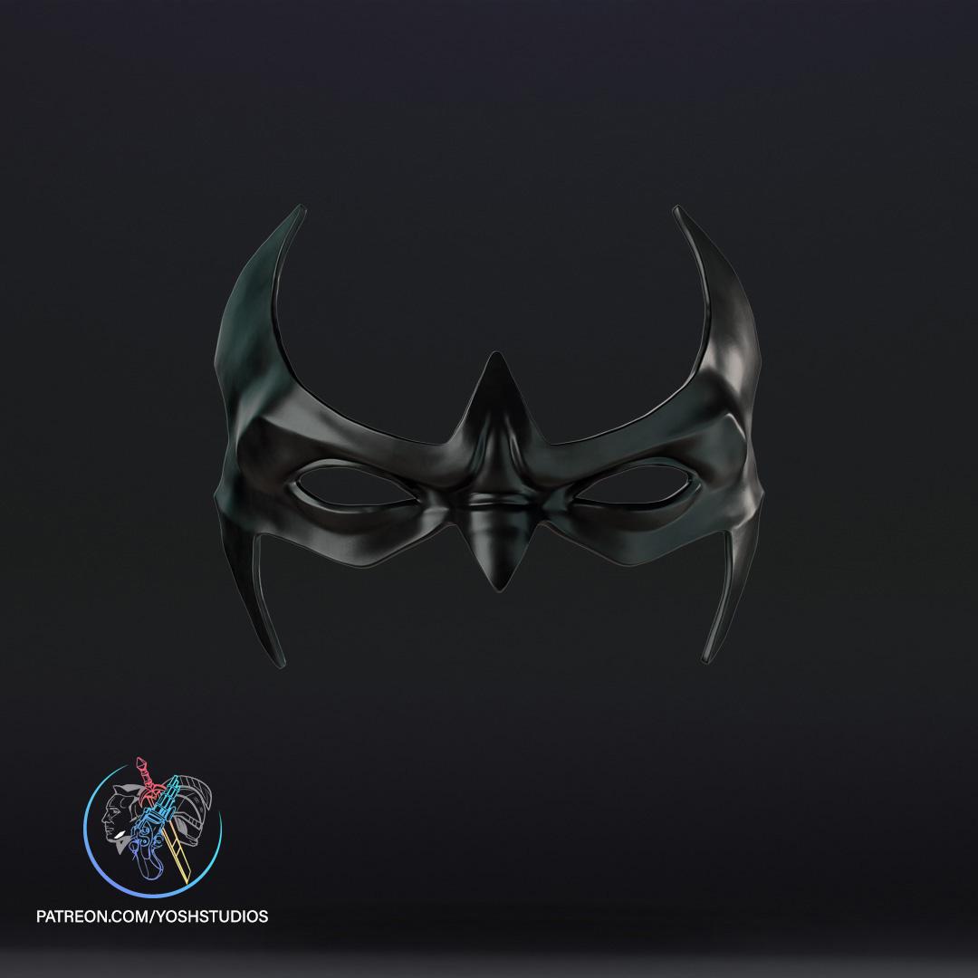 Nightwing Mask 3D Printer File STL 3d model