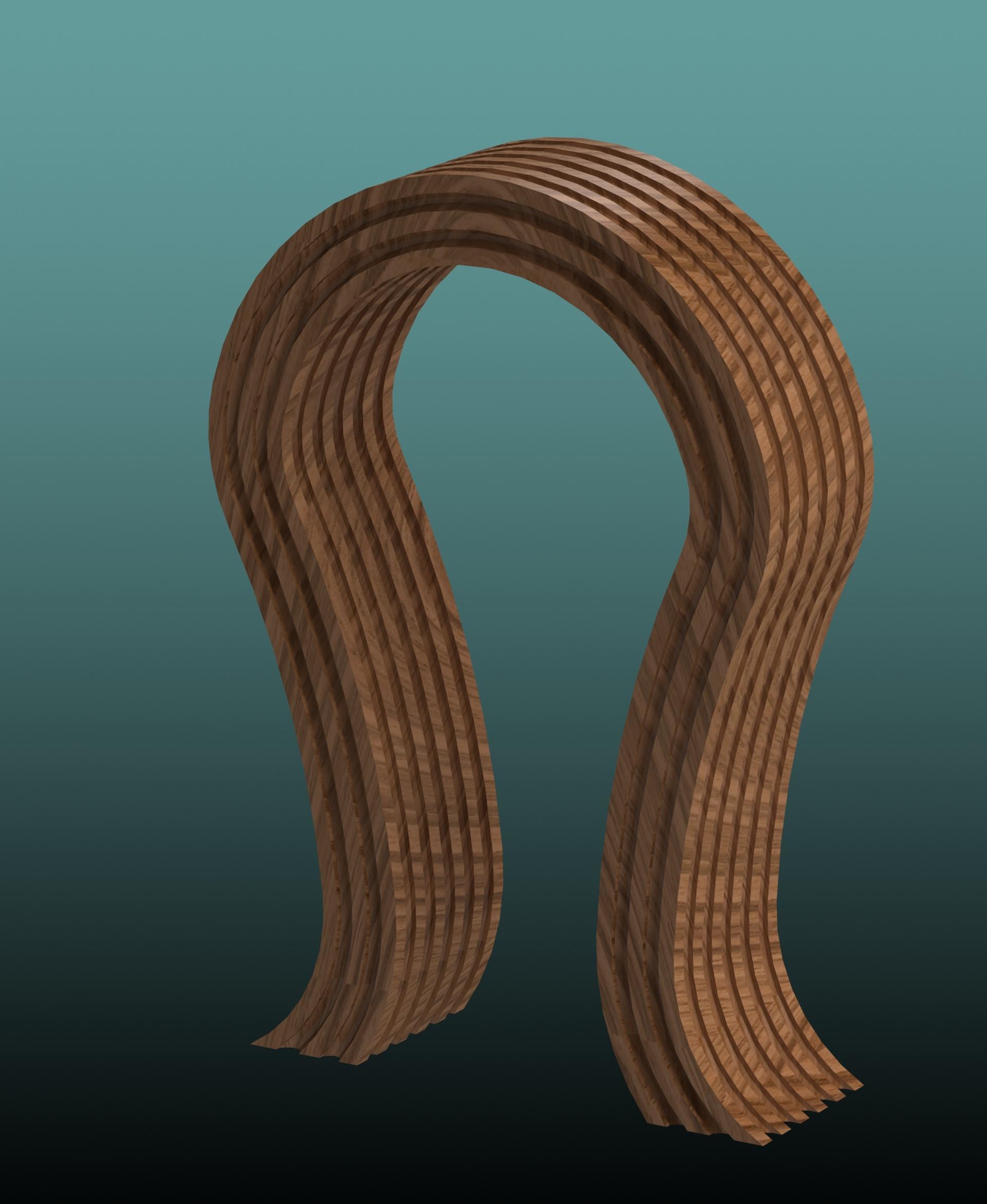 Soundstånd ~ Headphone Stand 3d model