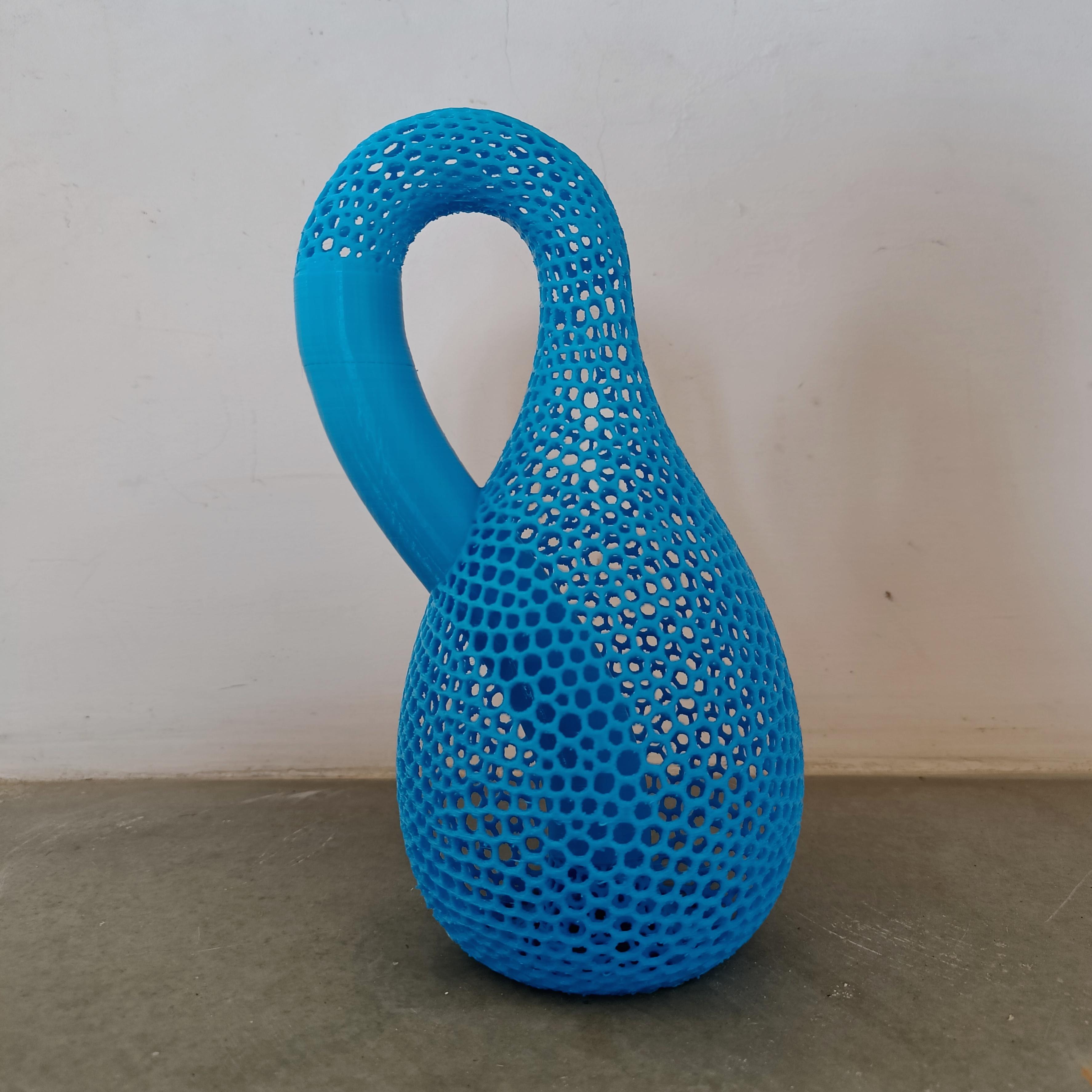 Klein Bottle Voronoi style.STL 3d model