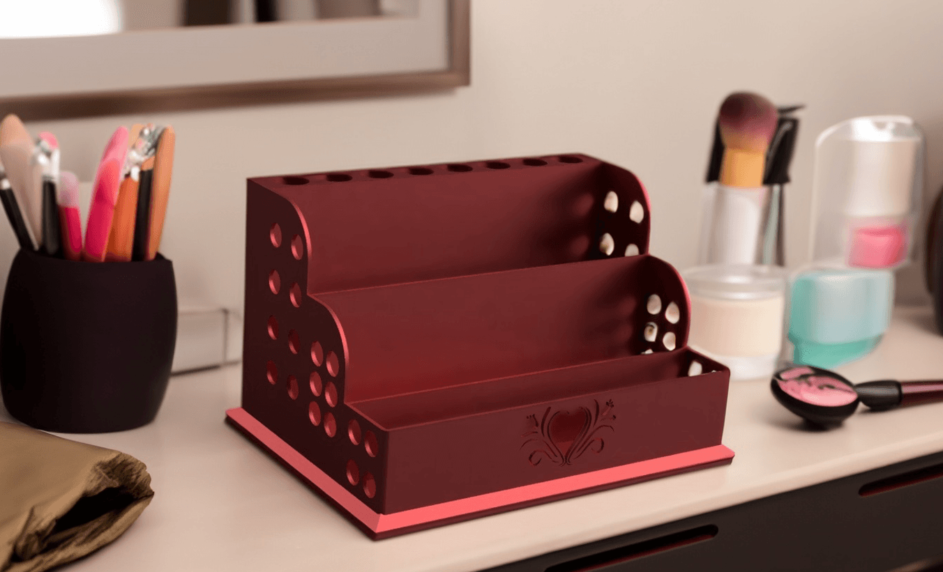 Chic Cosmetic Organizer 3d model