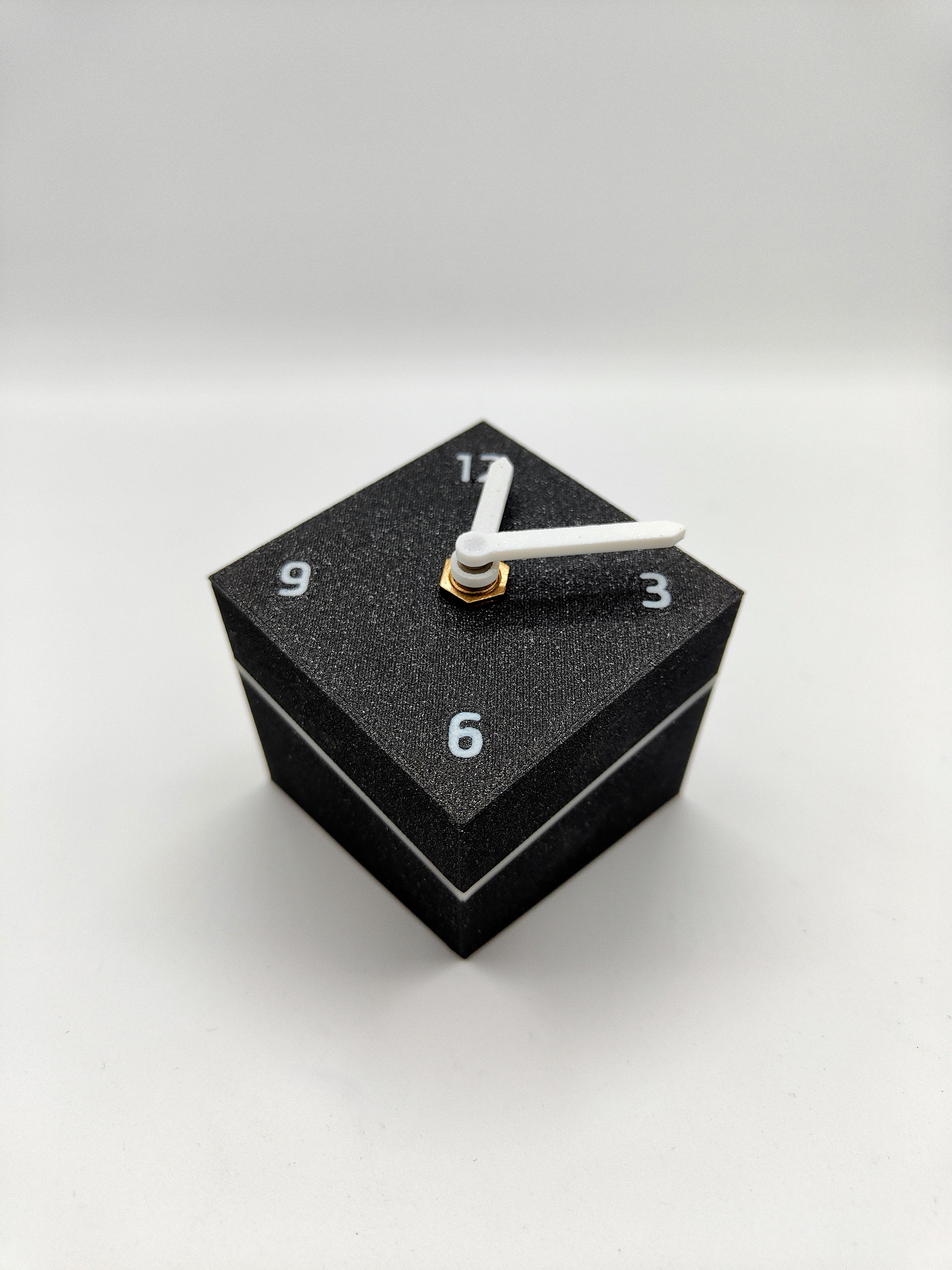 Qbe Clock (Free edition) 3d model