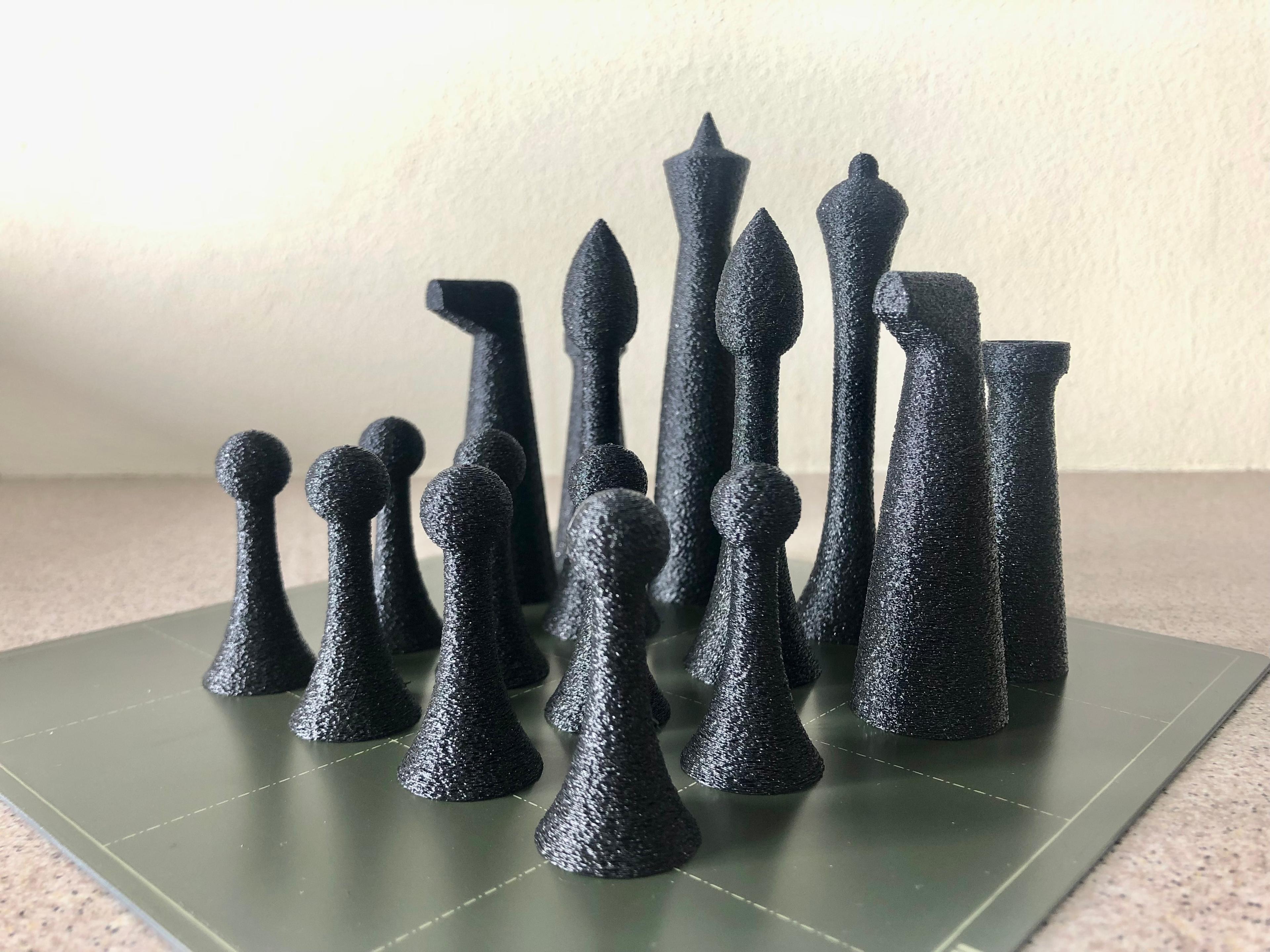 Herman Ohme's Chess Set 3d model