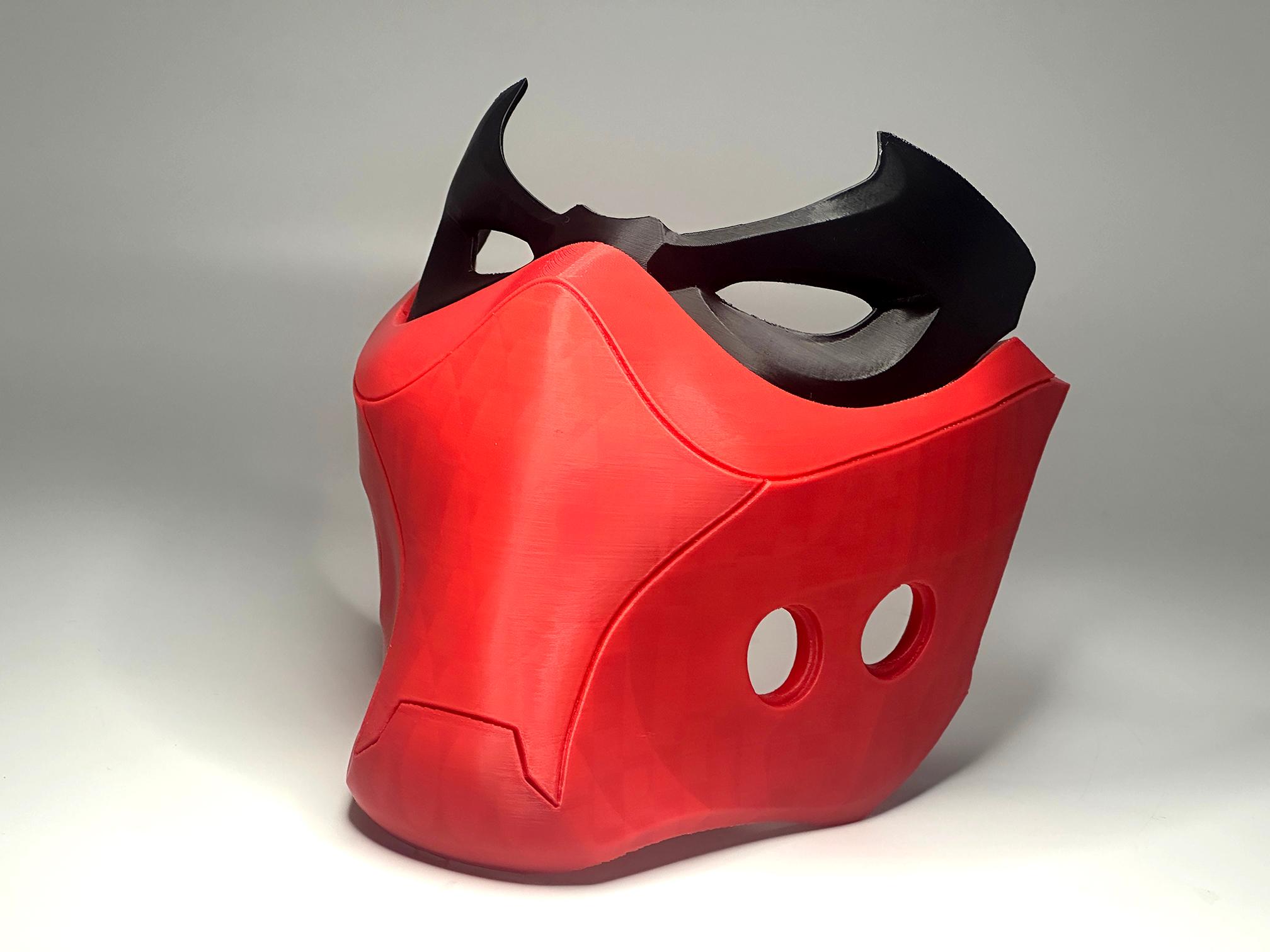 Red Hood Helmet 3d model